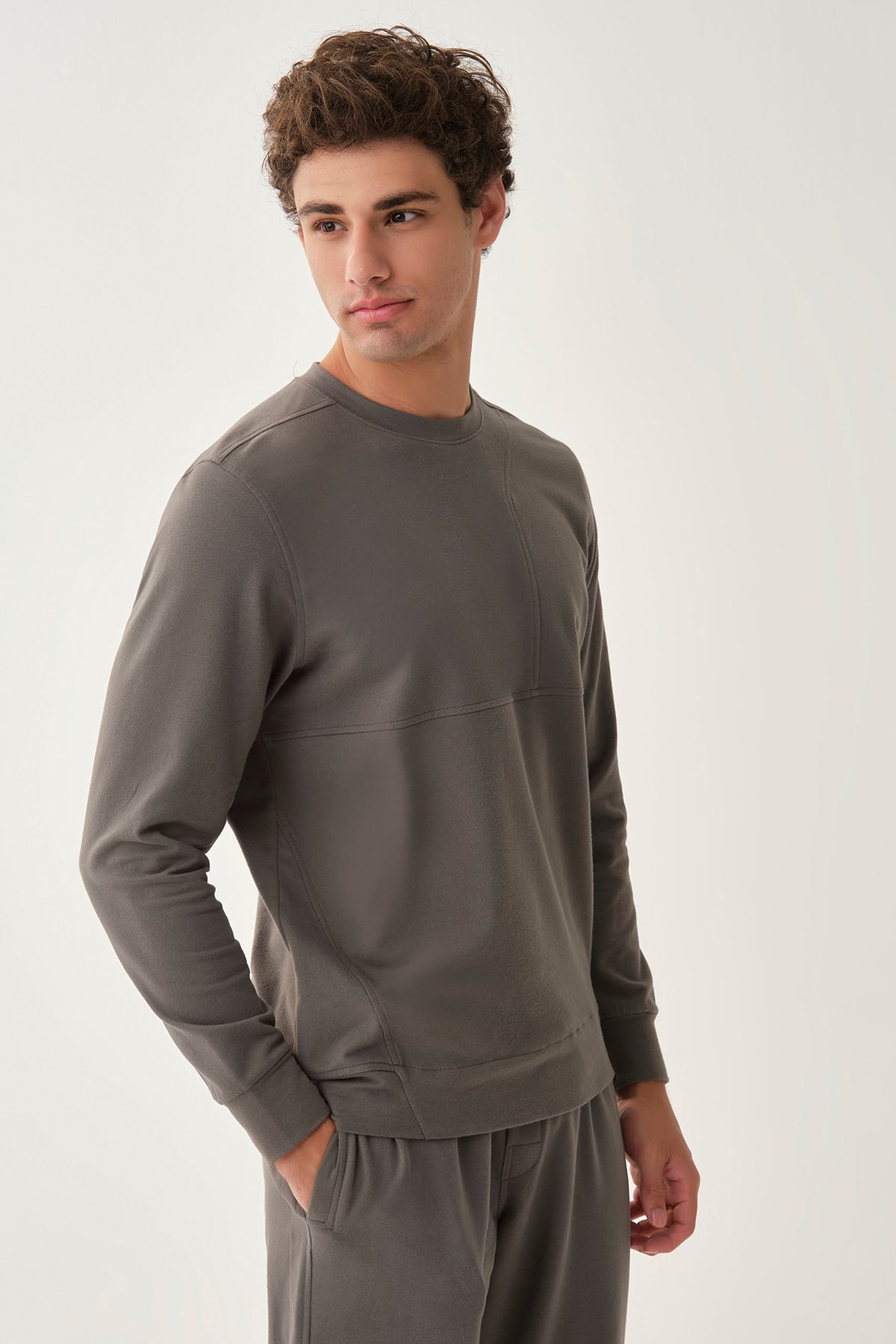 Dagi Men's Gray Sweatshirt