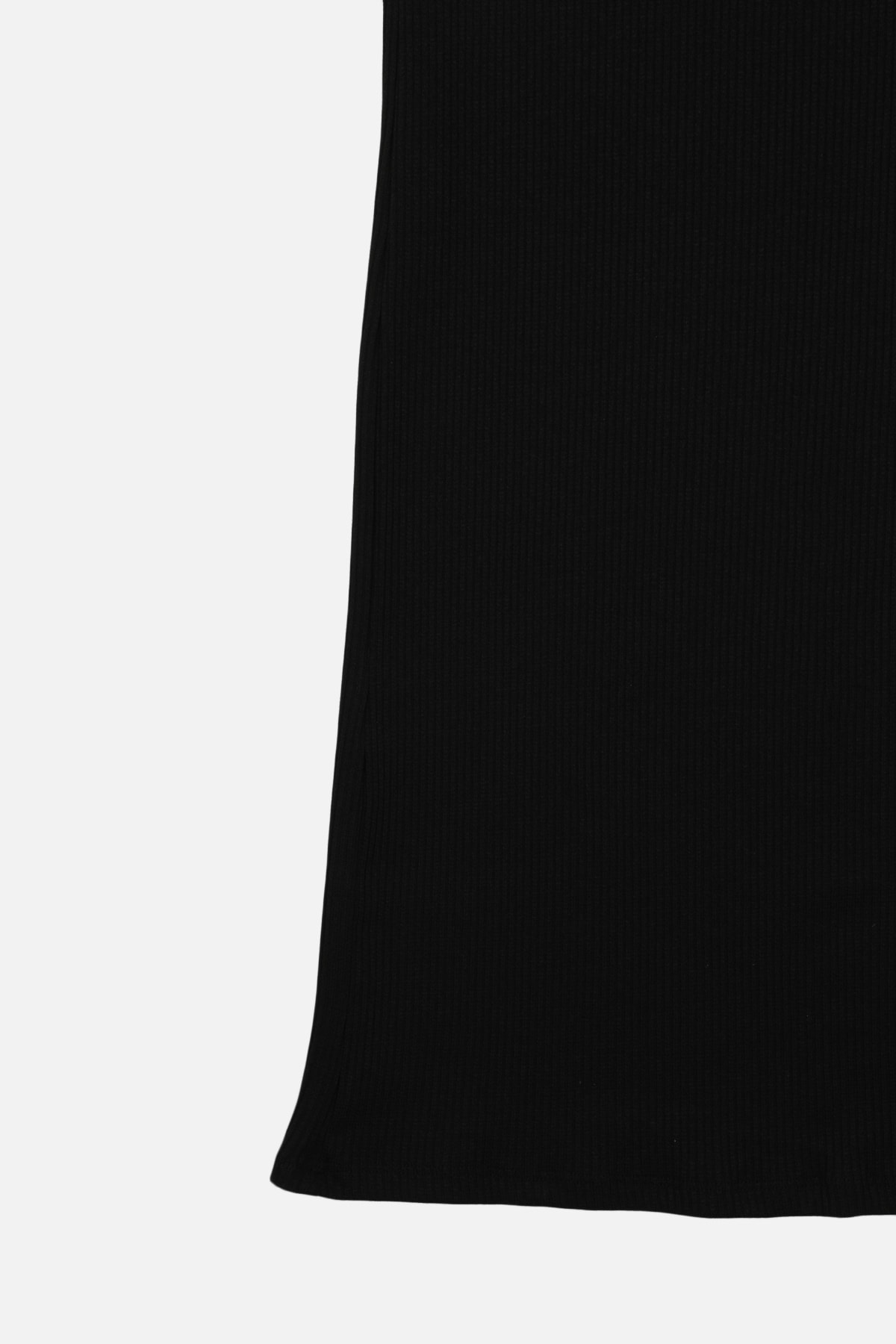 Trendyol Black Halterneck Stribed Fit, Rochie midi flexibilă din tricot