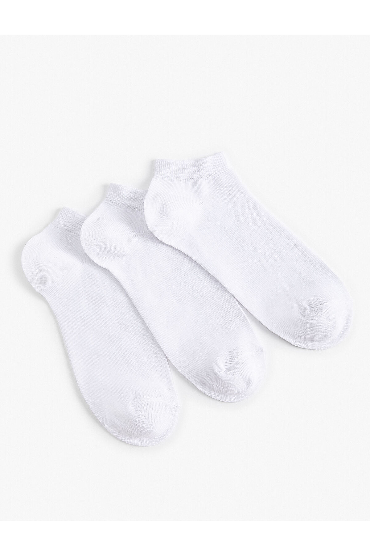 Levně Koton Basic 3-Pack Booties Socks Set