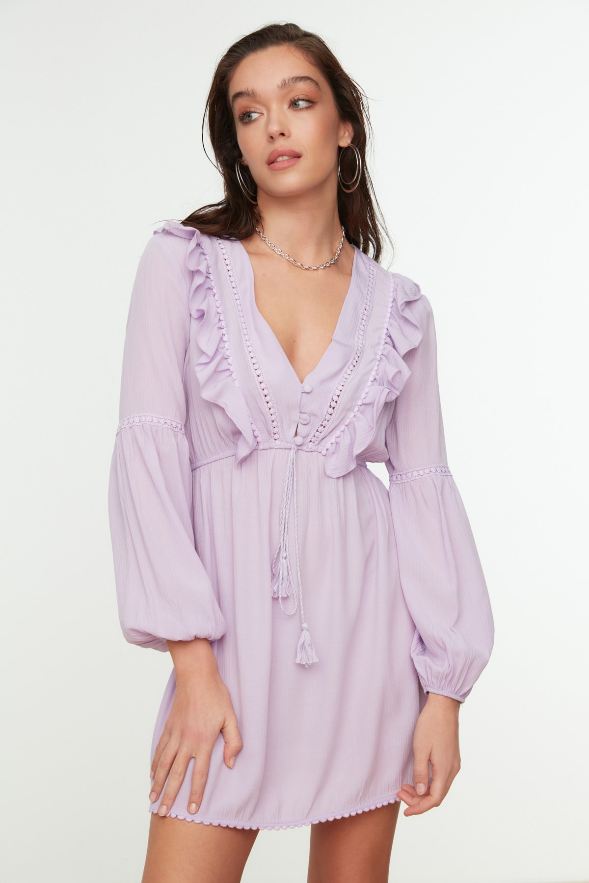 Women's dress Trendyol Ruffle