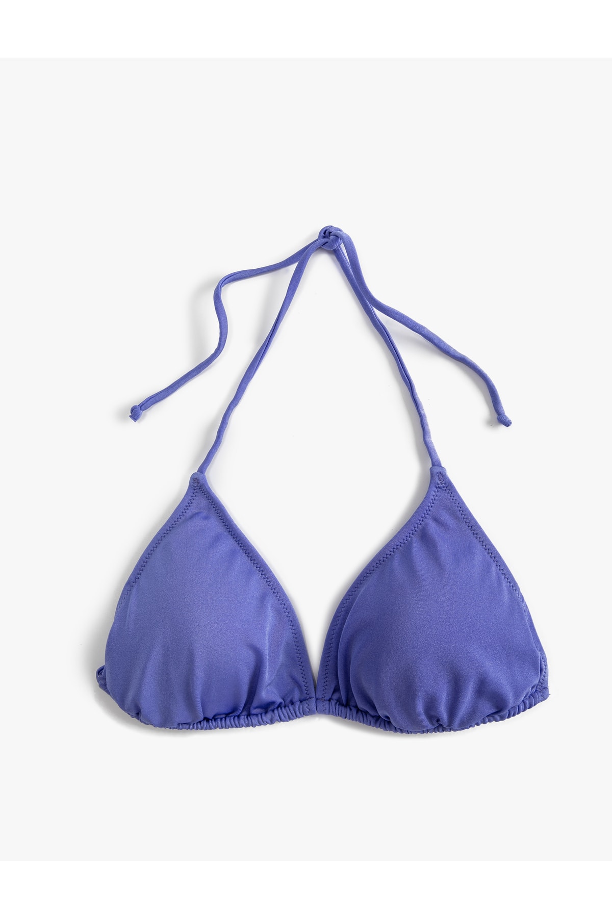 Koton Triangle Bikini Top Halter Covered