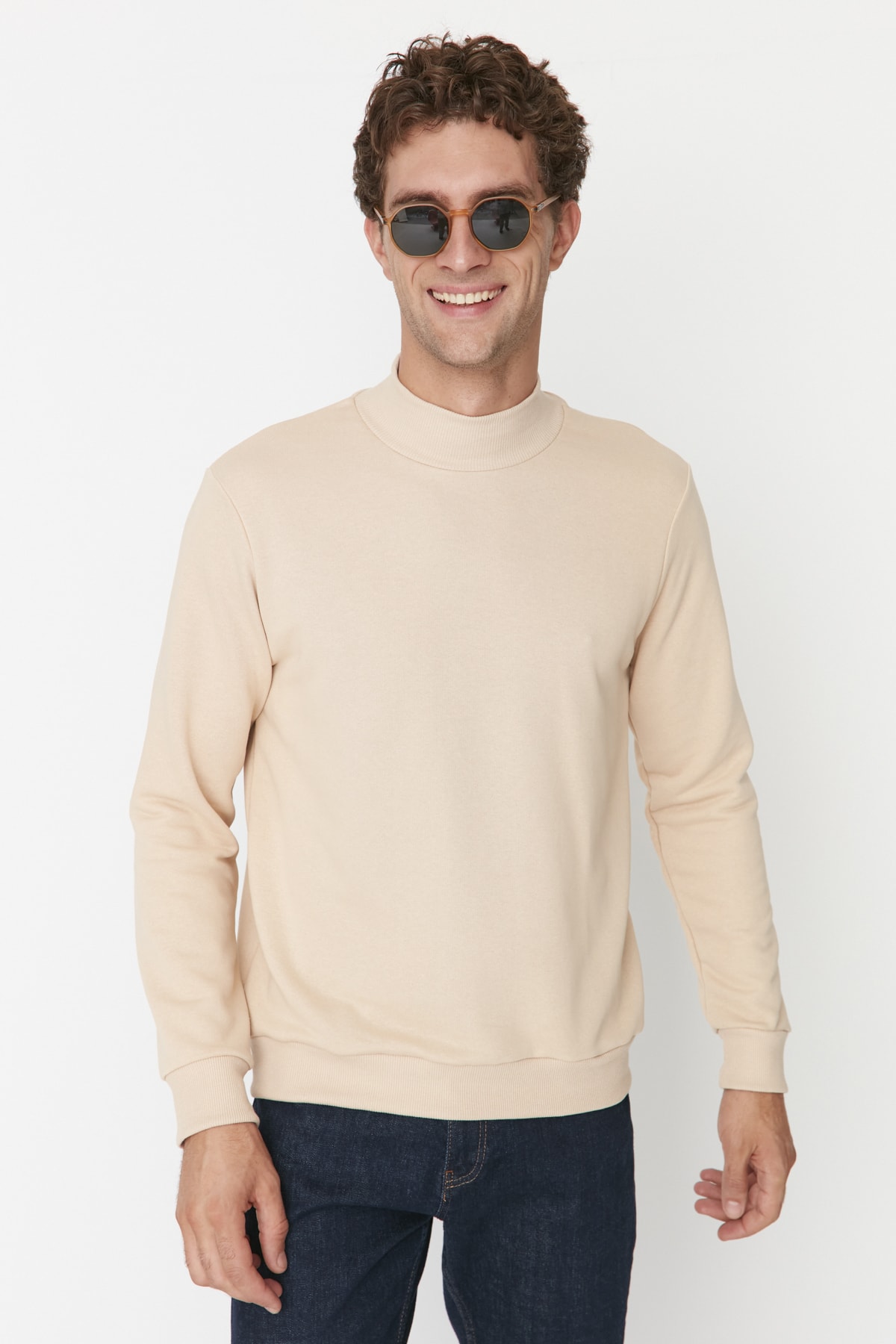Trendyol Sweatshirt - Gray - Regular fit