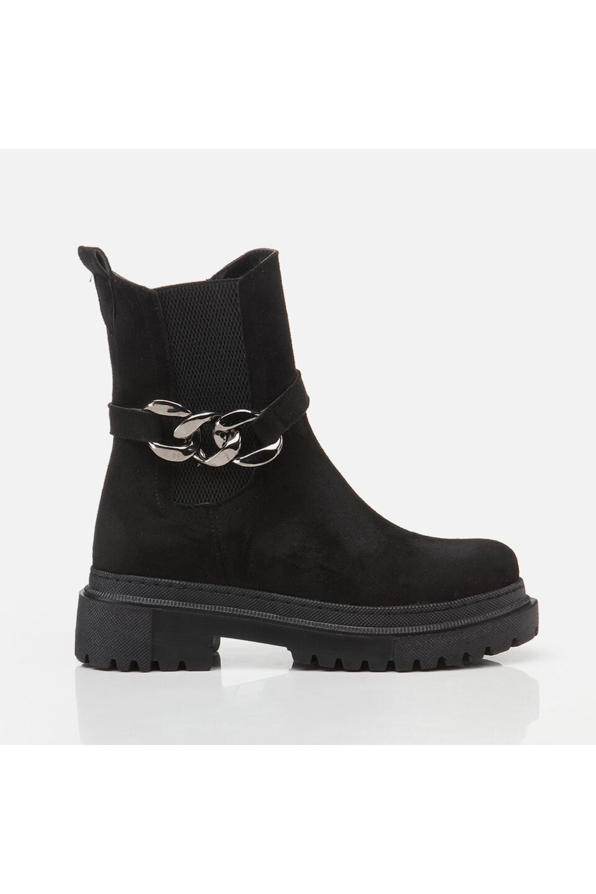 Hotiç Black Women's Flat Boots