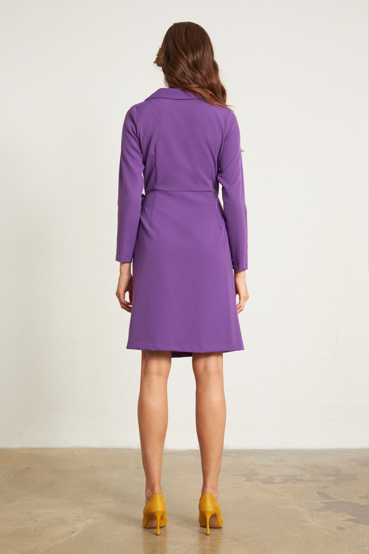 Rochie Gusto Jacheta - Mov