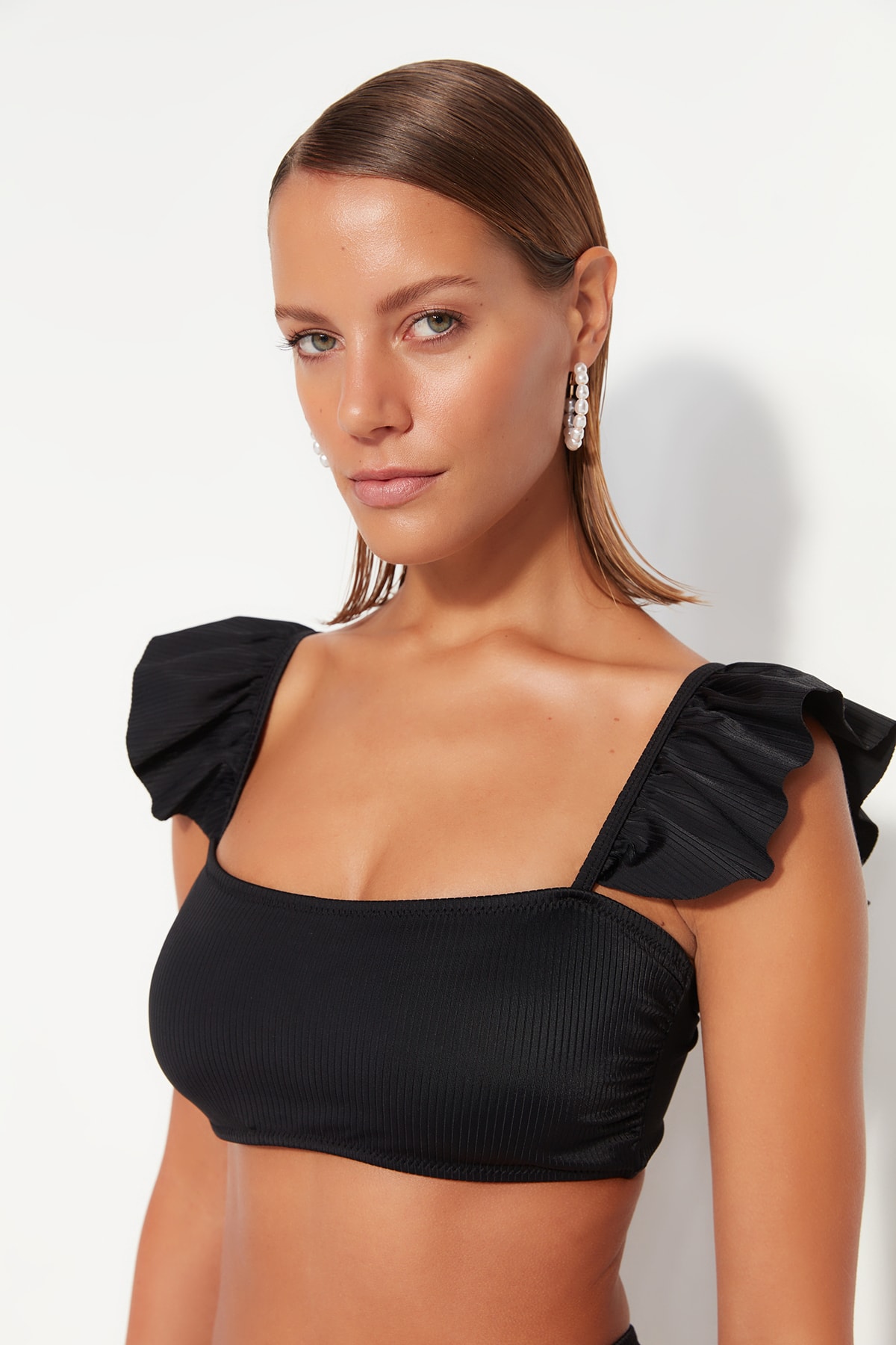 Bikini partea de sus Trendyol Frilly