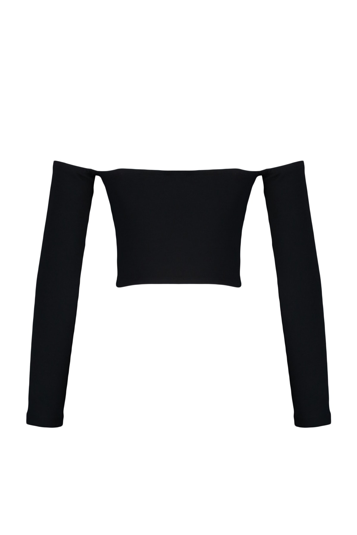 Top de damă Trendyol TWOAW23BZ00482/Black