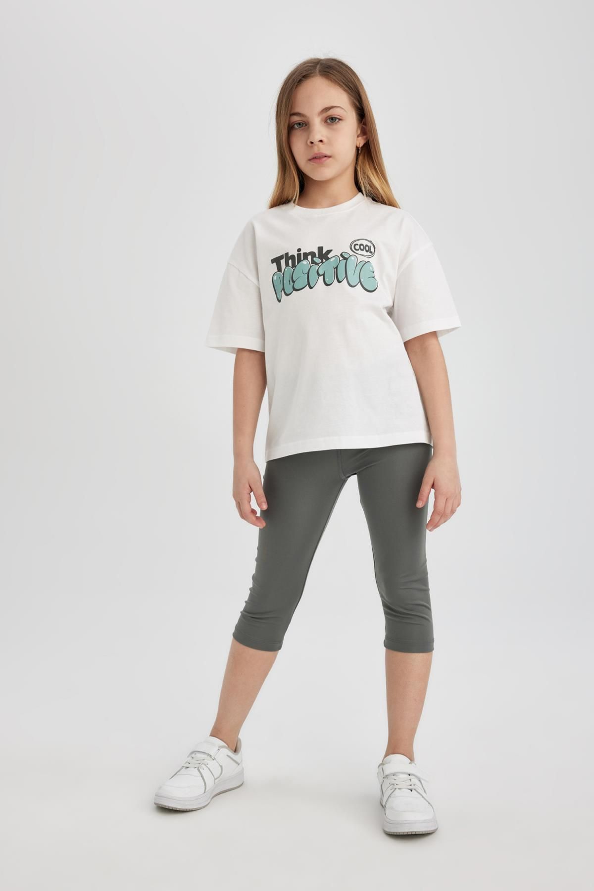 DEFACTO Girls Capri Leggings