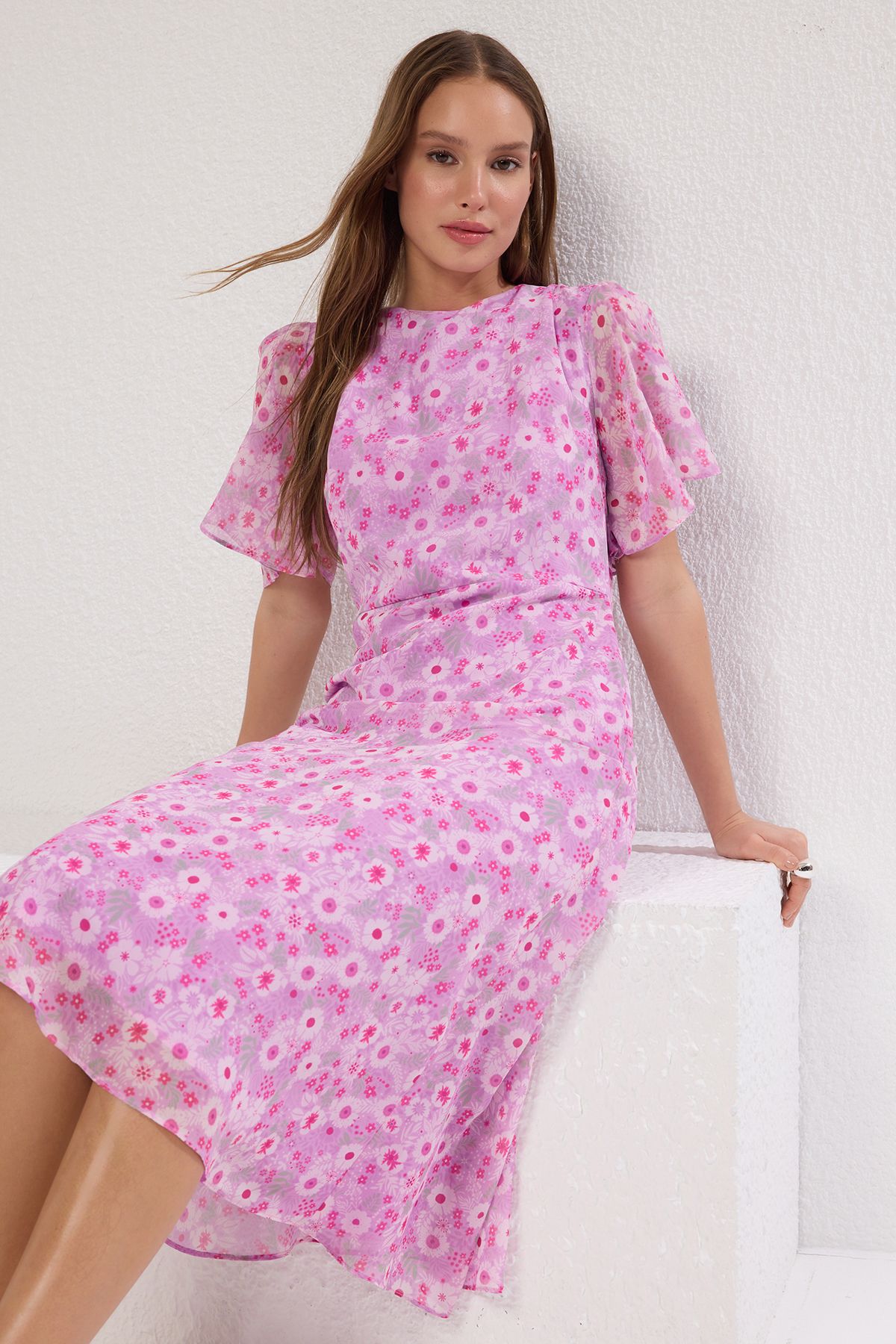 Rochie dama, Trendyol Floral Patterned