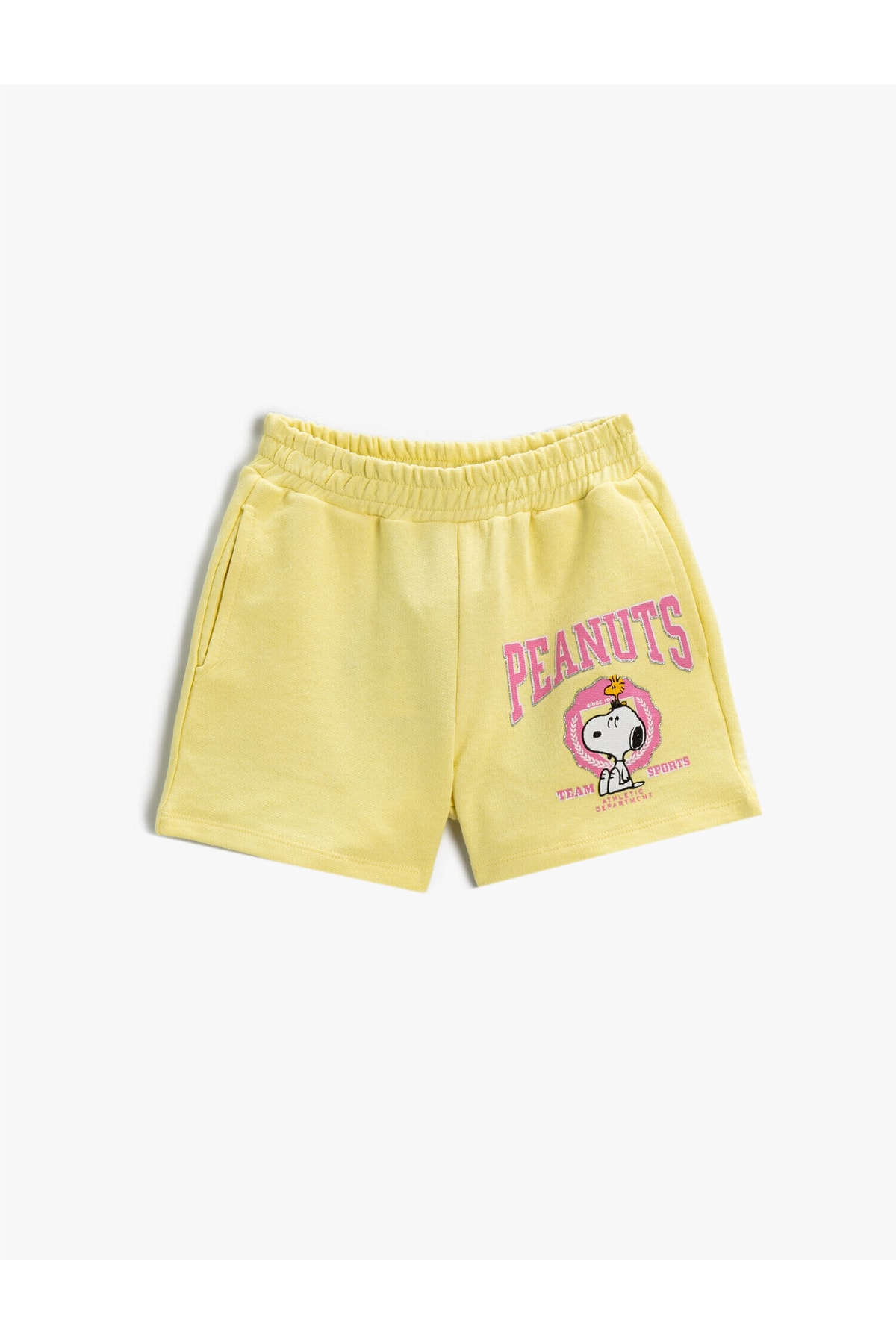 Levně Koton Snoopy Printed Shorts Licensed Elastic Waist Cotton.