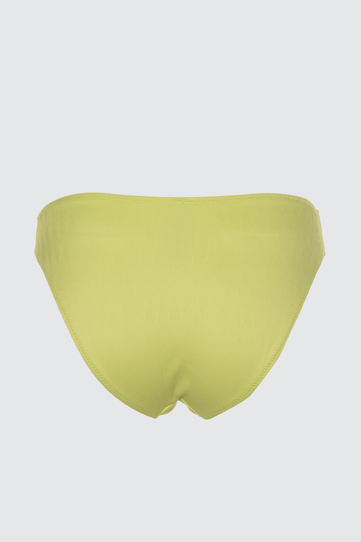 Trendyol verde neon texturate Bikini de jos