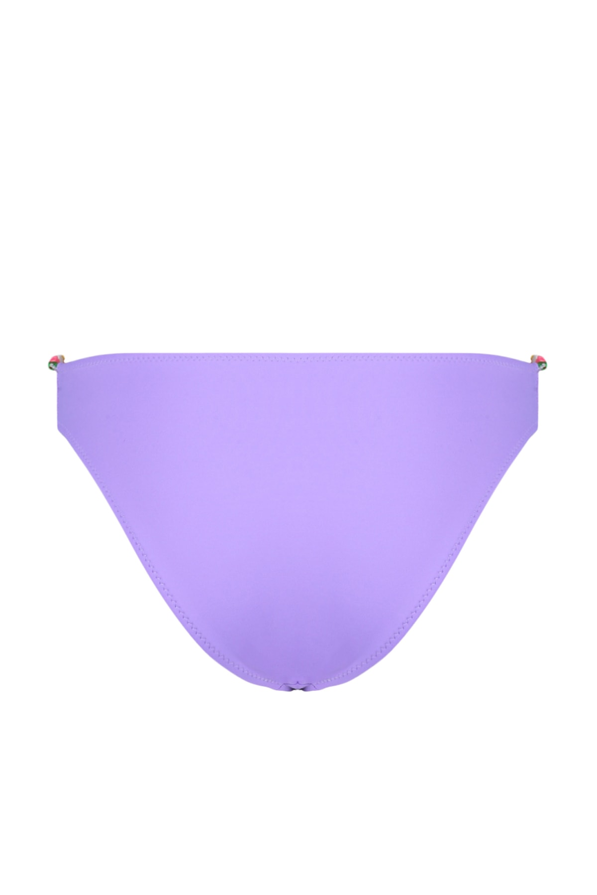 Trendyol Lilac mărgele accesoriu picior normal Bikini fund