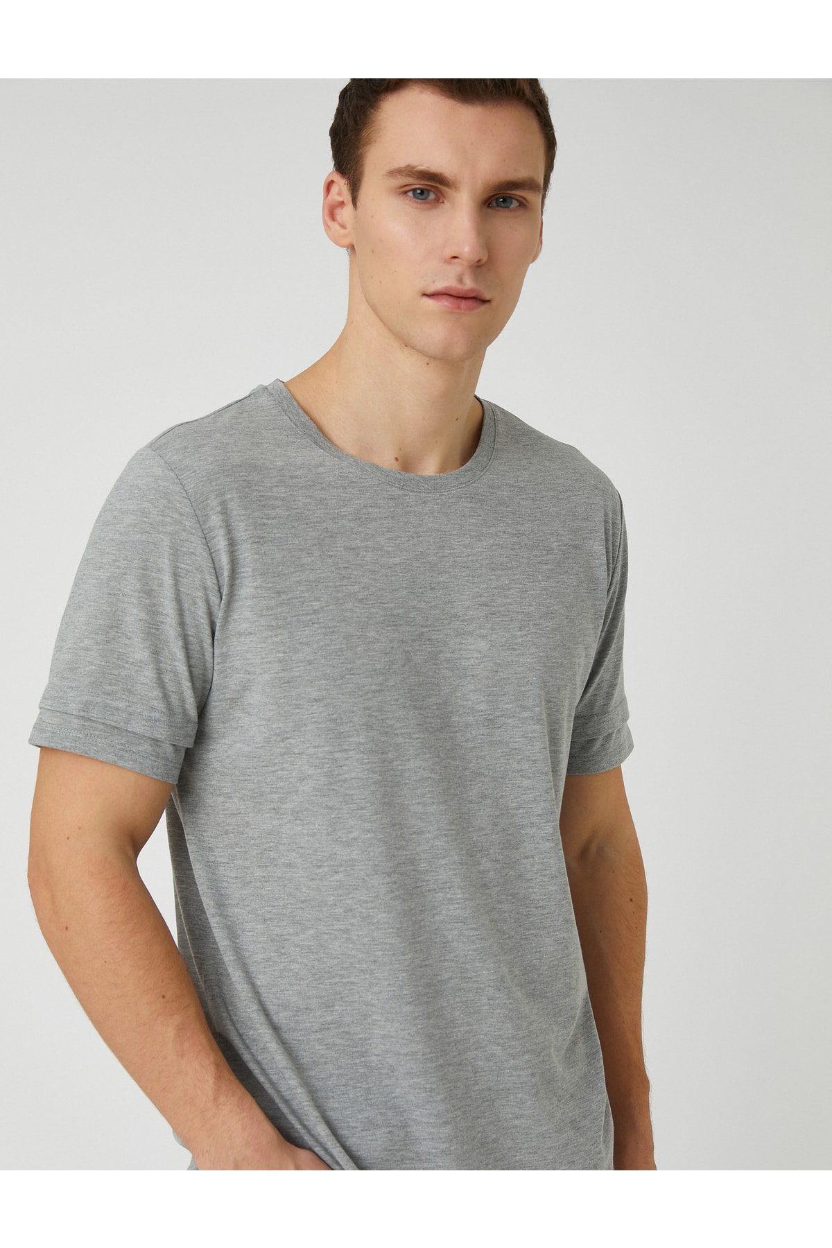 Koton T-Shirt - Gray - Regular fit