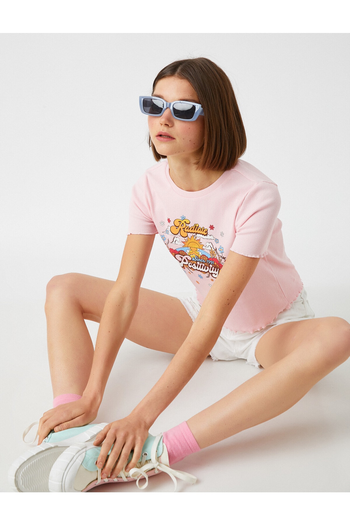 Koton Baby Jungen-Shirt – Kurzarm, Mit Print Und Brusttasche, Größe 9/12 Monate