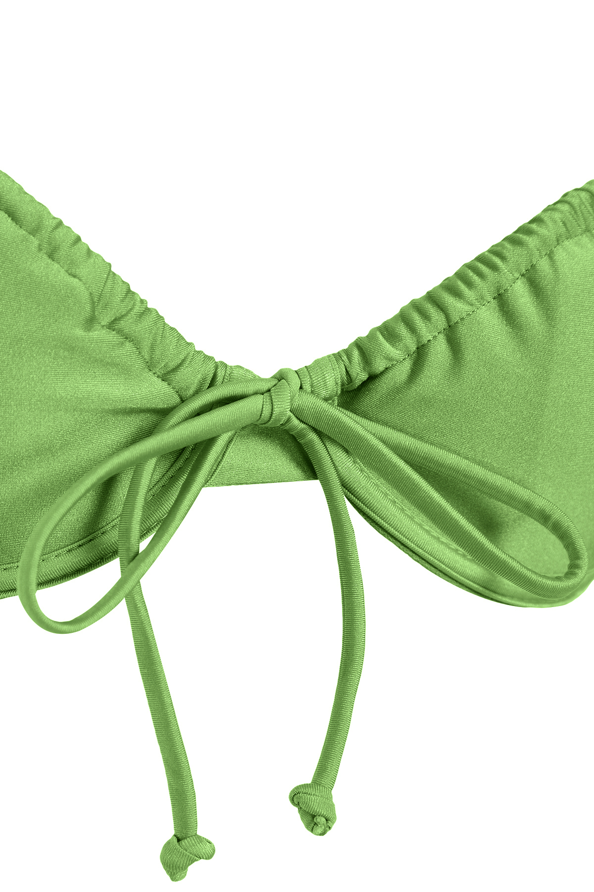 Trendyol Green Balconette Tunnel Brazilian Bikini Set