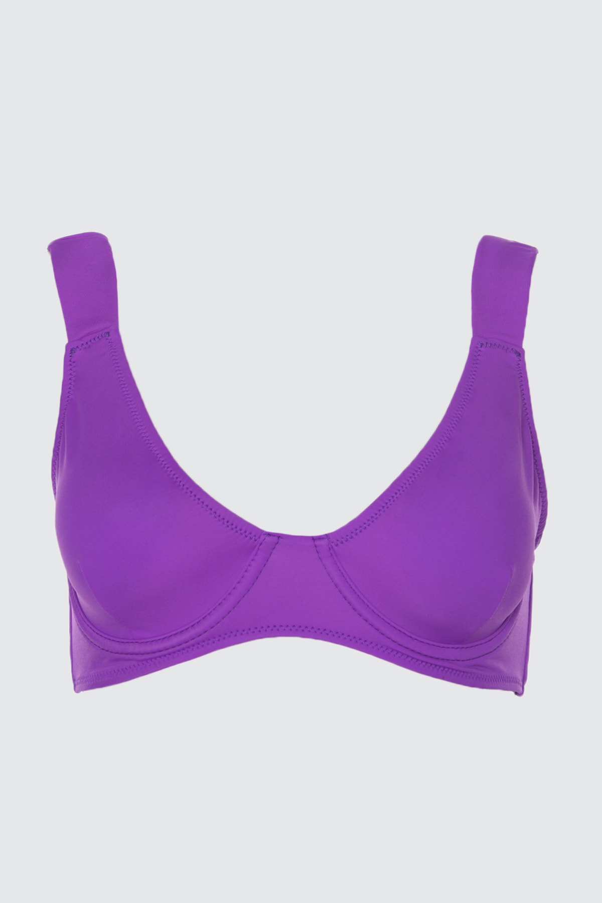 Bikini partea de sus Trendyol Ruffle detailed