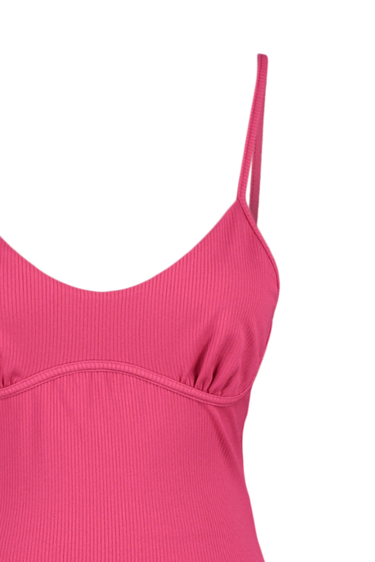 Rochie de seara tricotata Trendyol Fuchsia