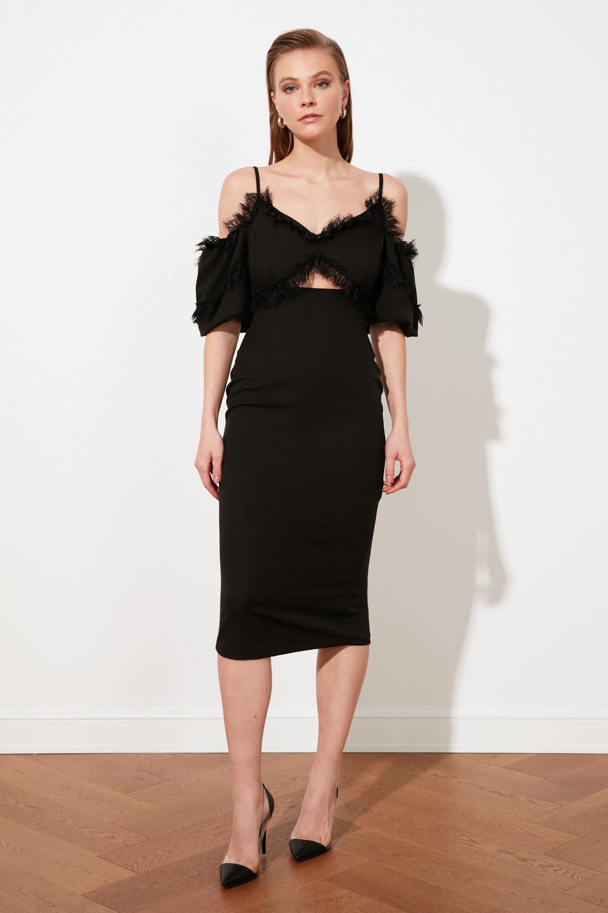 Rochie dama Trendyol Lace Detailed