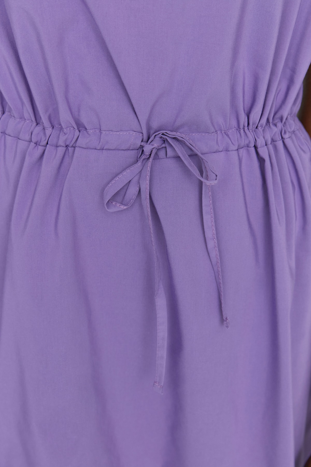 Rochie detaliata Trendyol Purple Tall Tie