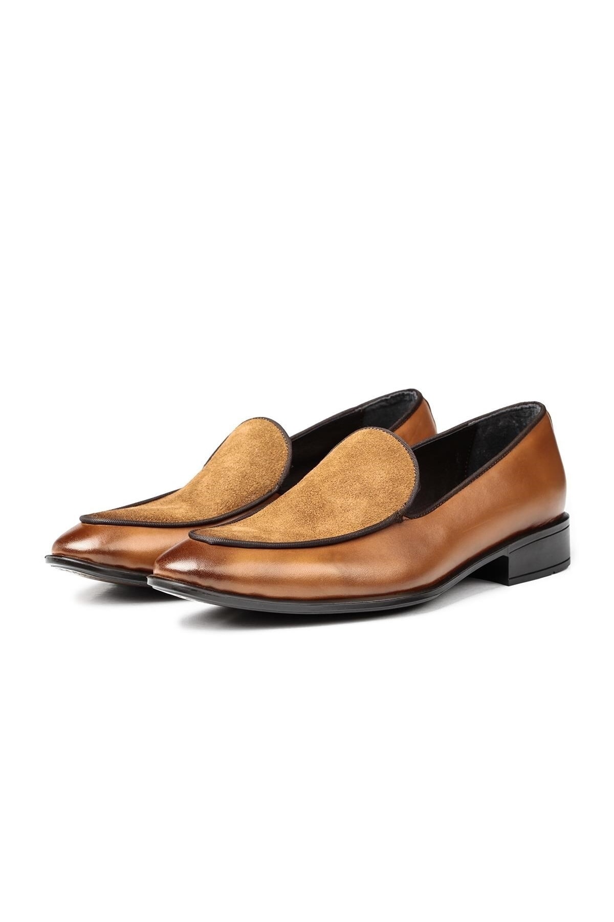 Levně Ducavelli Leather Men's Classic Shoes, Loafers Classic Shoes, Loafers