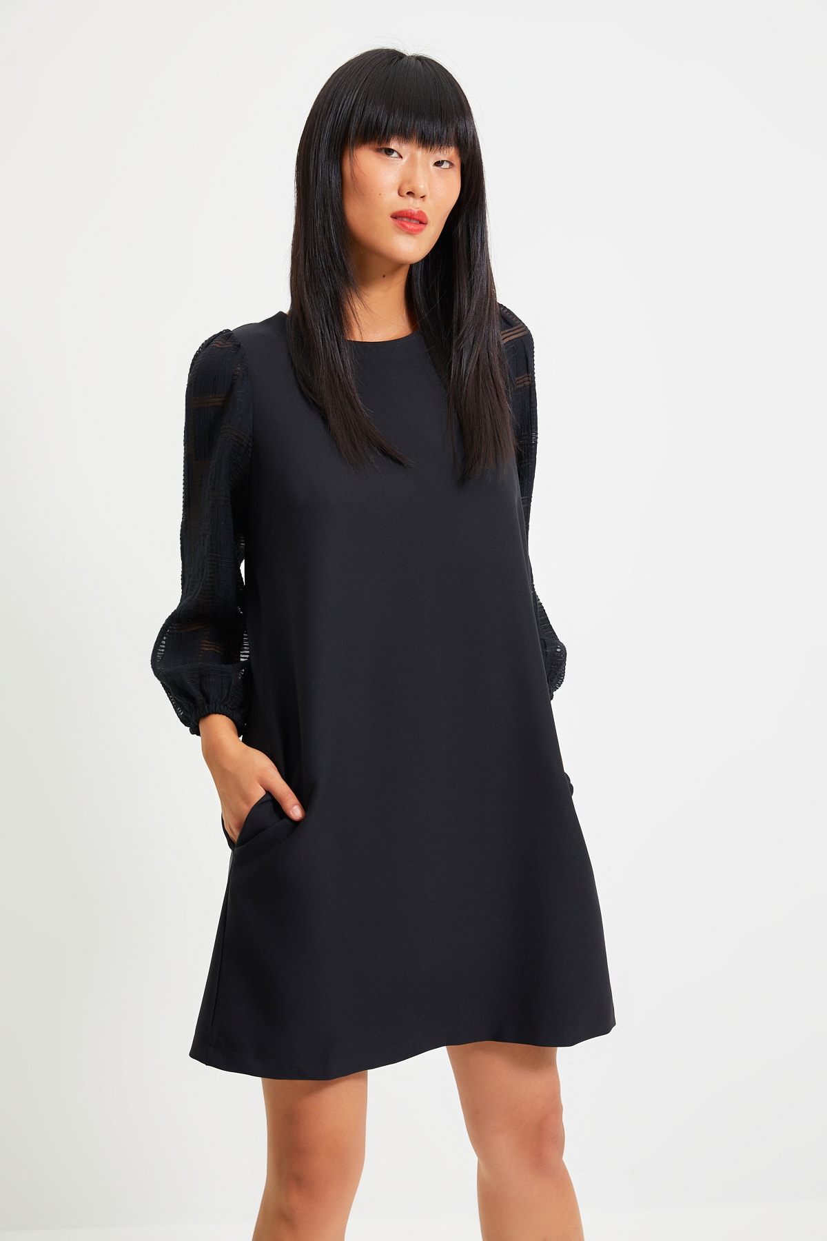 Trendyol Dress - Black - Shift