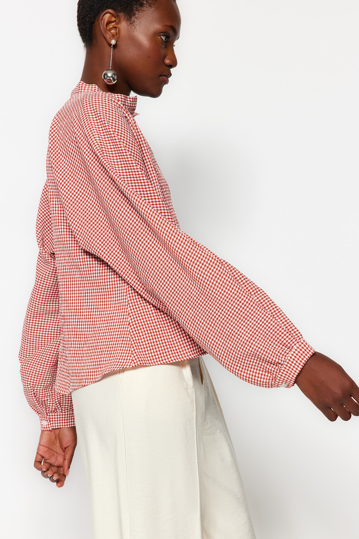 Camasa dama Trendyol Plaid