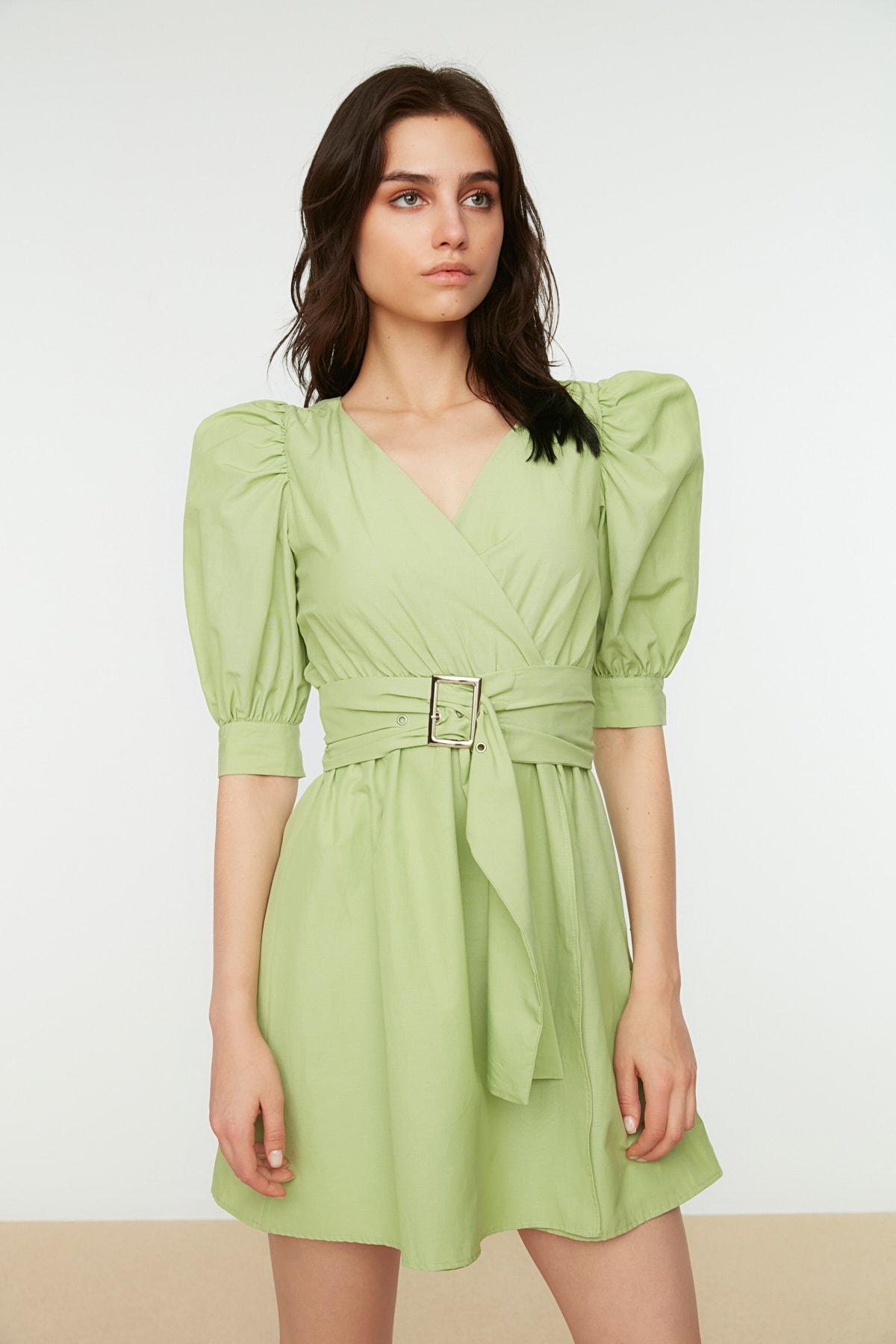 Rochie dama Trendyol Belt detailed