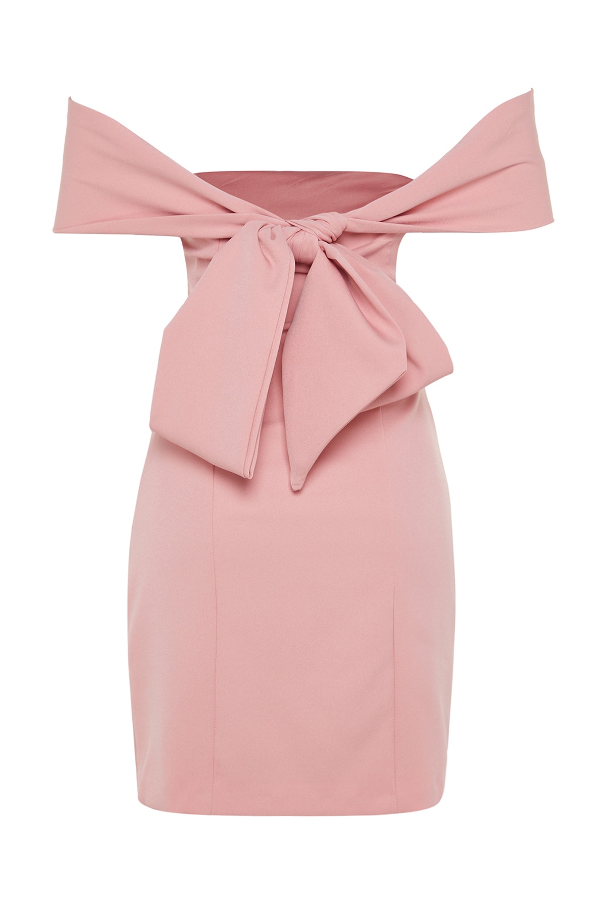 Rochie de seara Trendyol Powder Lined Worn Salopeta