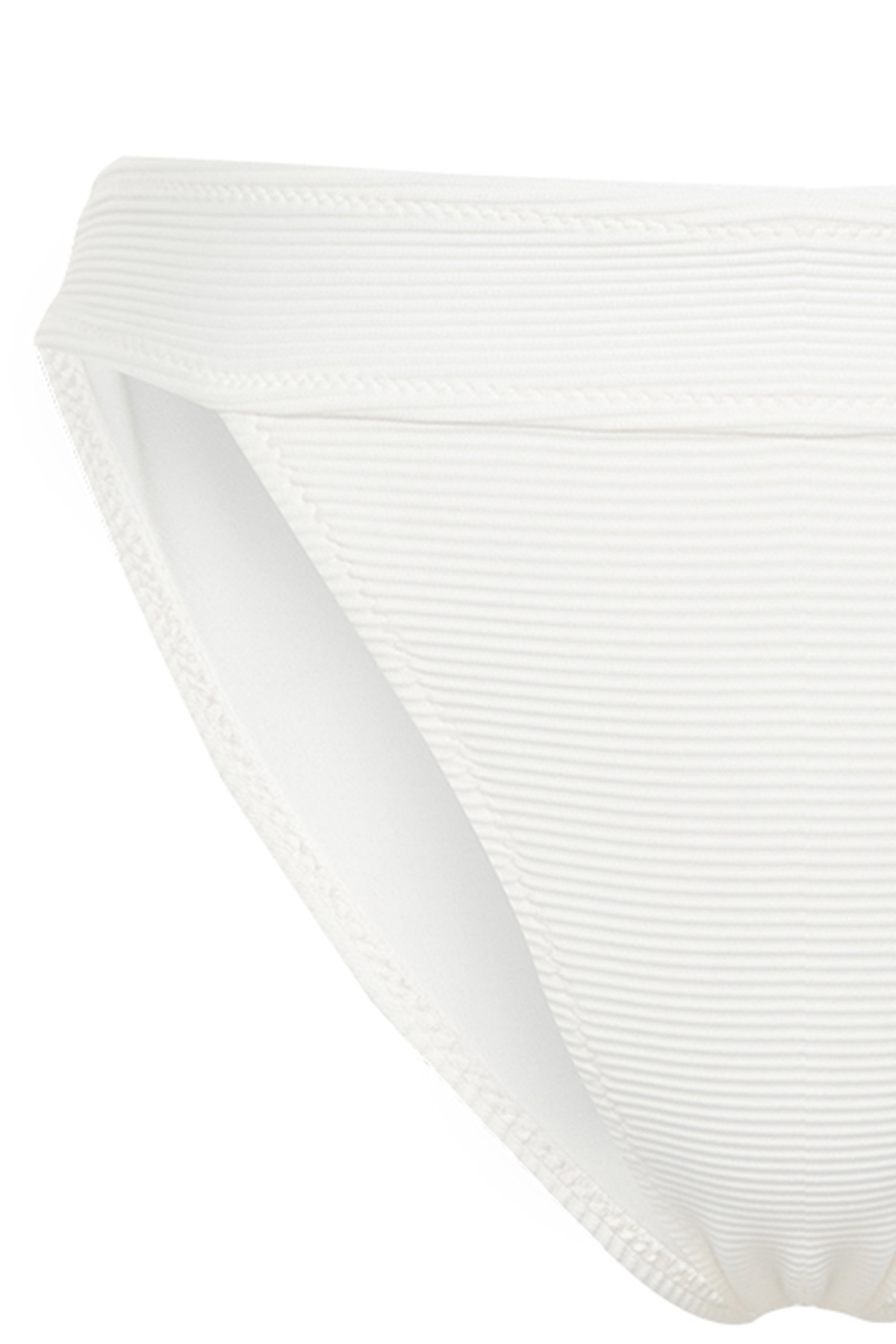 Trendyol Ecru High Leg Regular Core Bikini Bottom