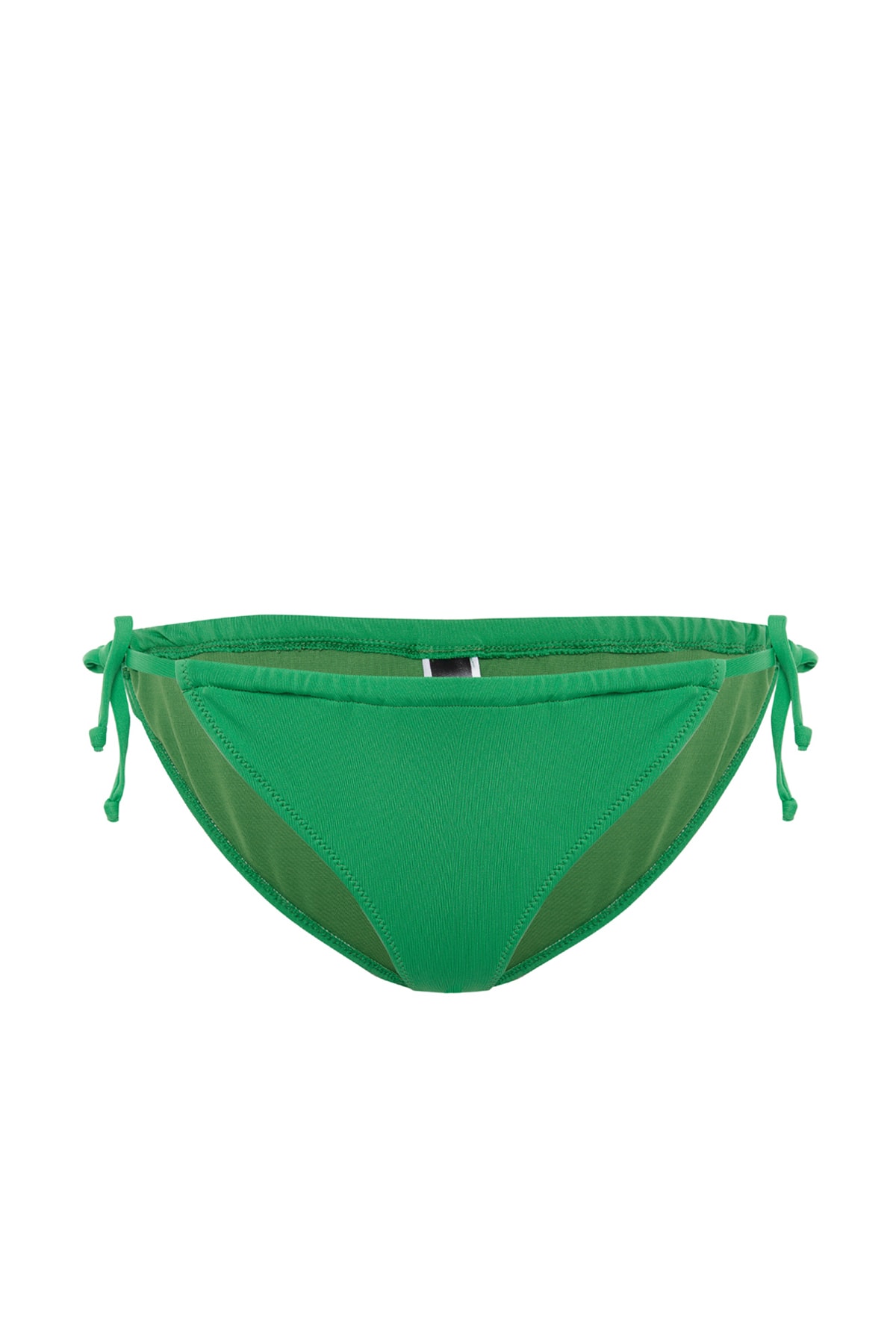 Trendyol Green Tunnel High Leg Bikini Bottom