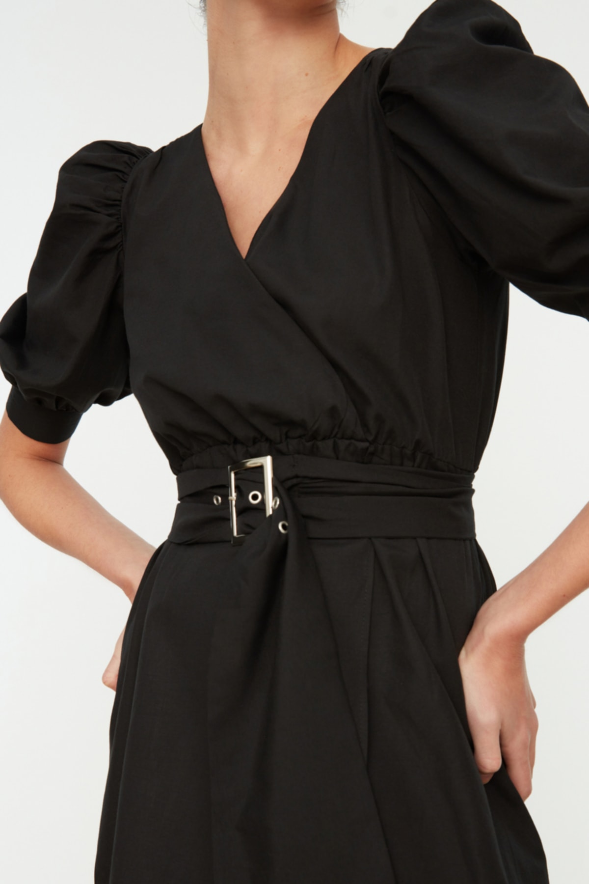 Rochie dama Trendyol Belt detailed