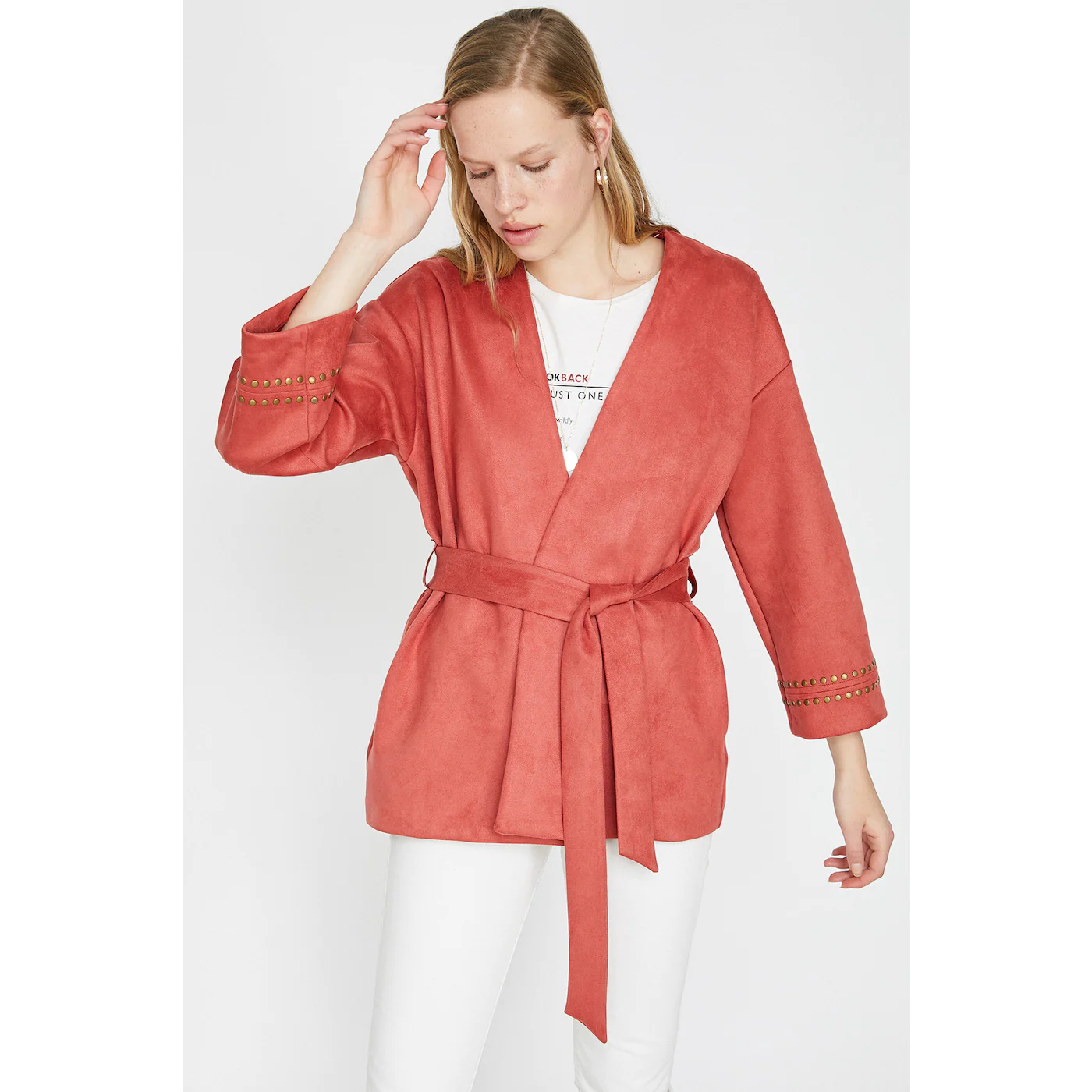 texture & thread wrap jacket