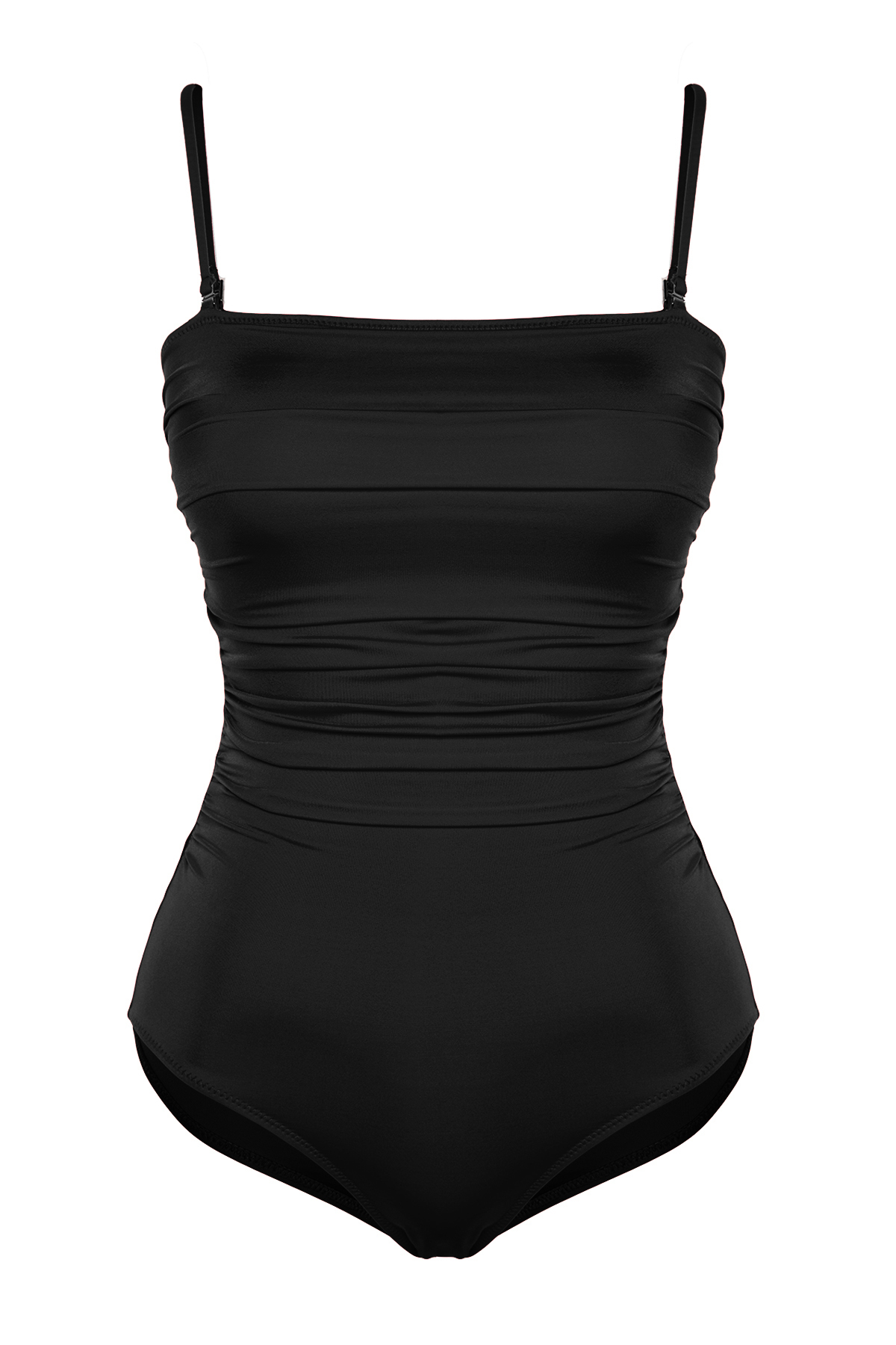 Trendyol Black Strapless Compression Regular Swimsuit
