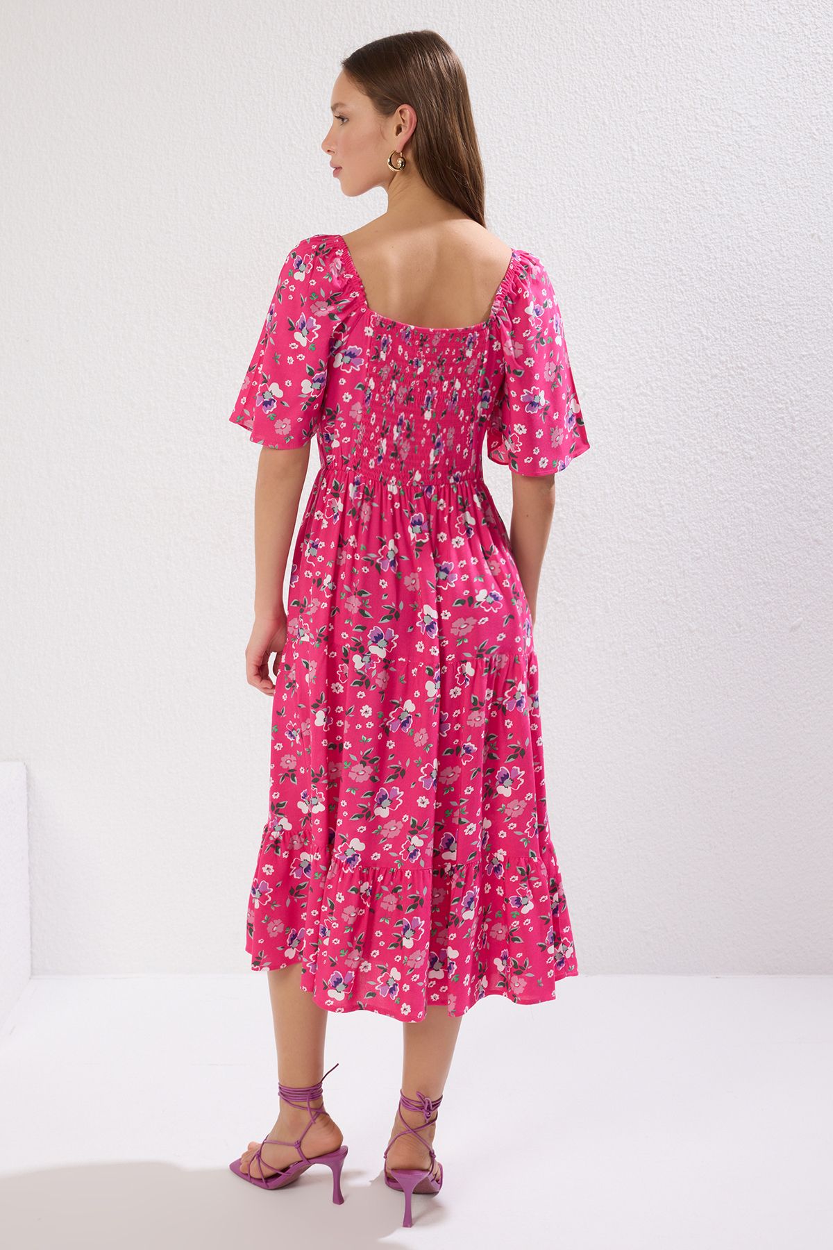 Rochie de damă Trendyol Balloon Sleeve