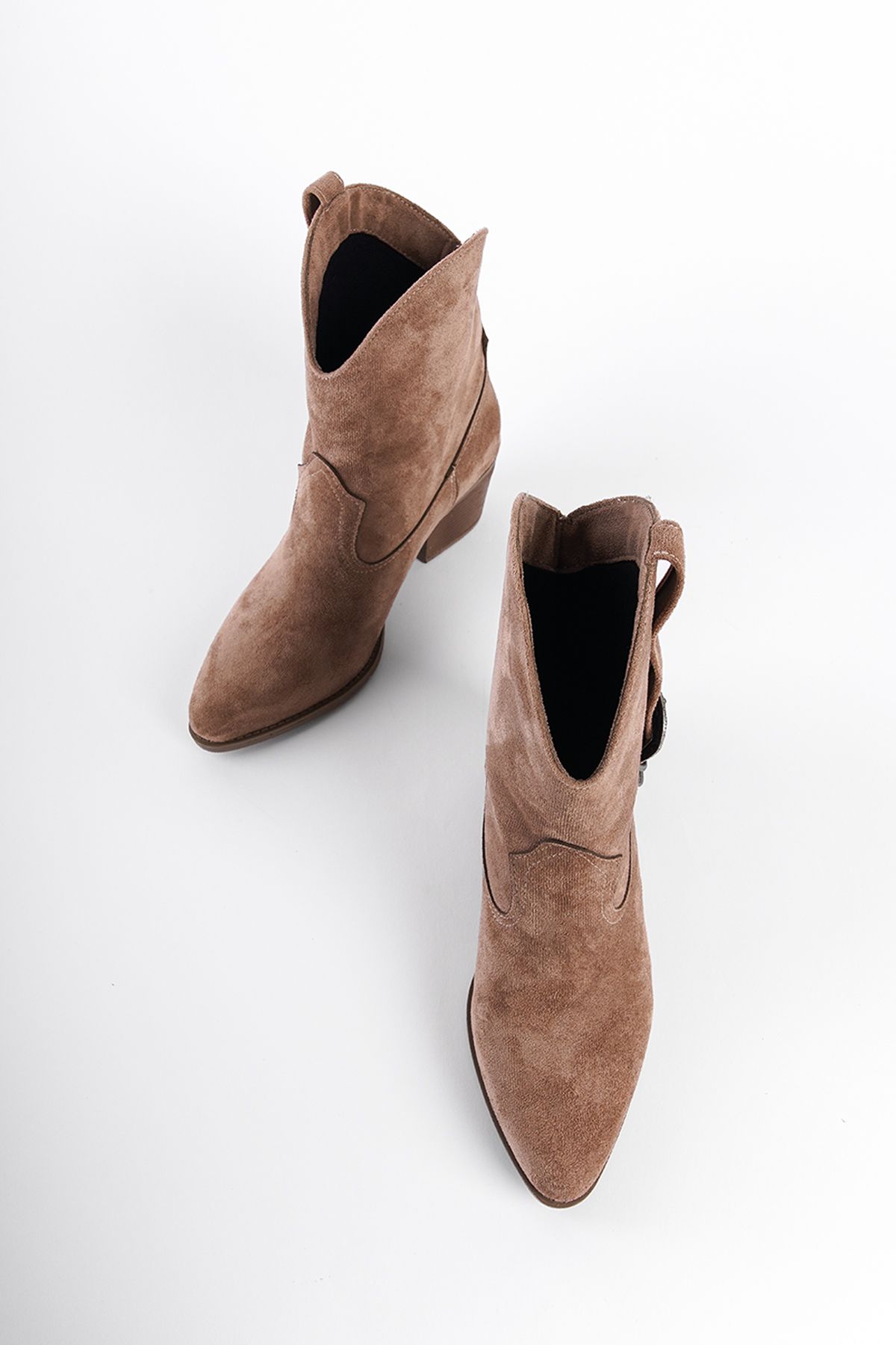 Capone Outfitters Suede Pull-On Women's Cowboy Boots