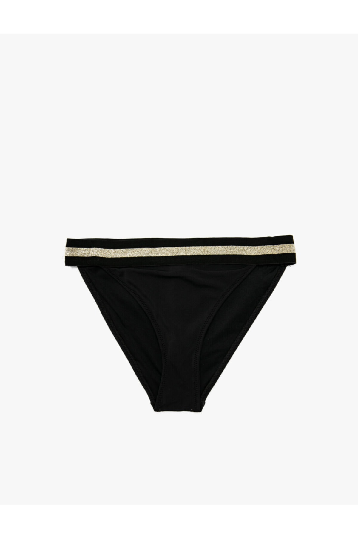 Koton Bikini Bottoms With Glitter Band Detail