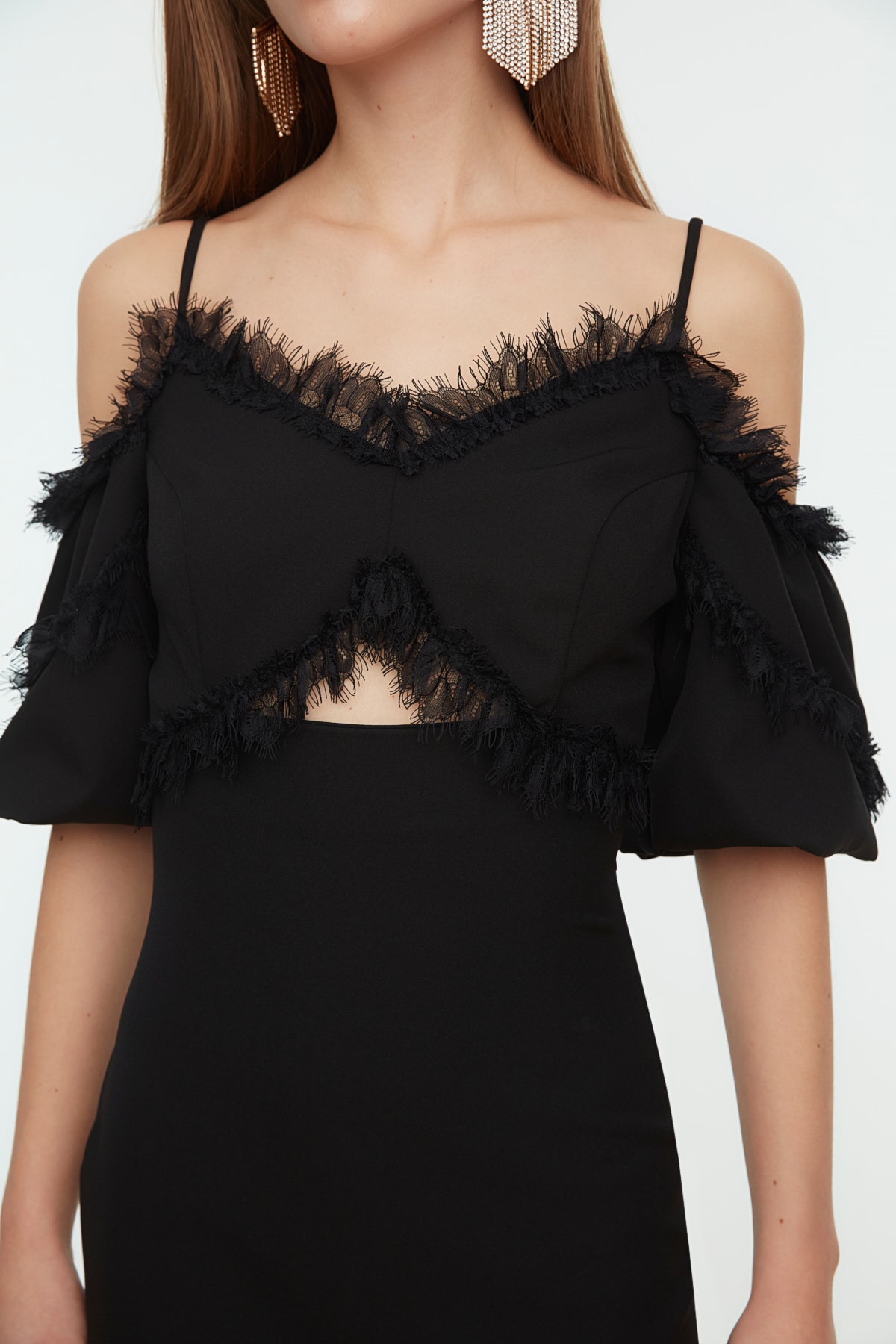 Rochie dama Trendyol Lace Detailed