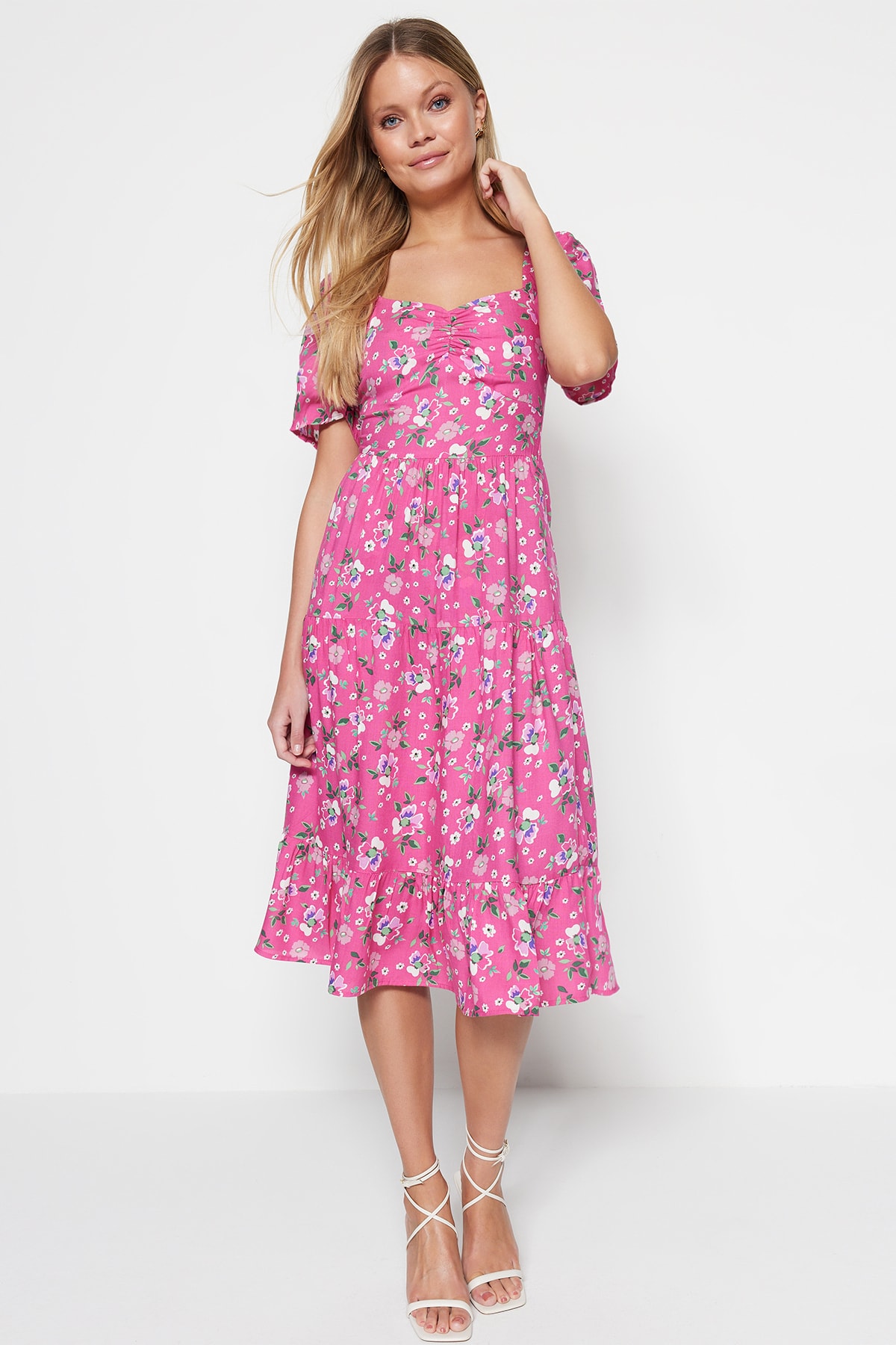 Rochie de damă Trendyol Balloon Sleeve