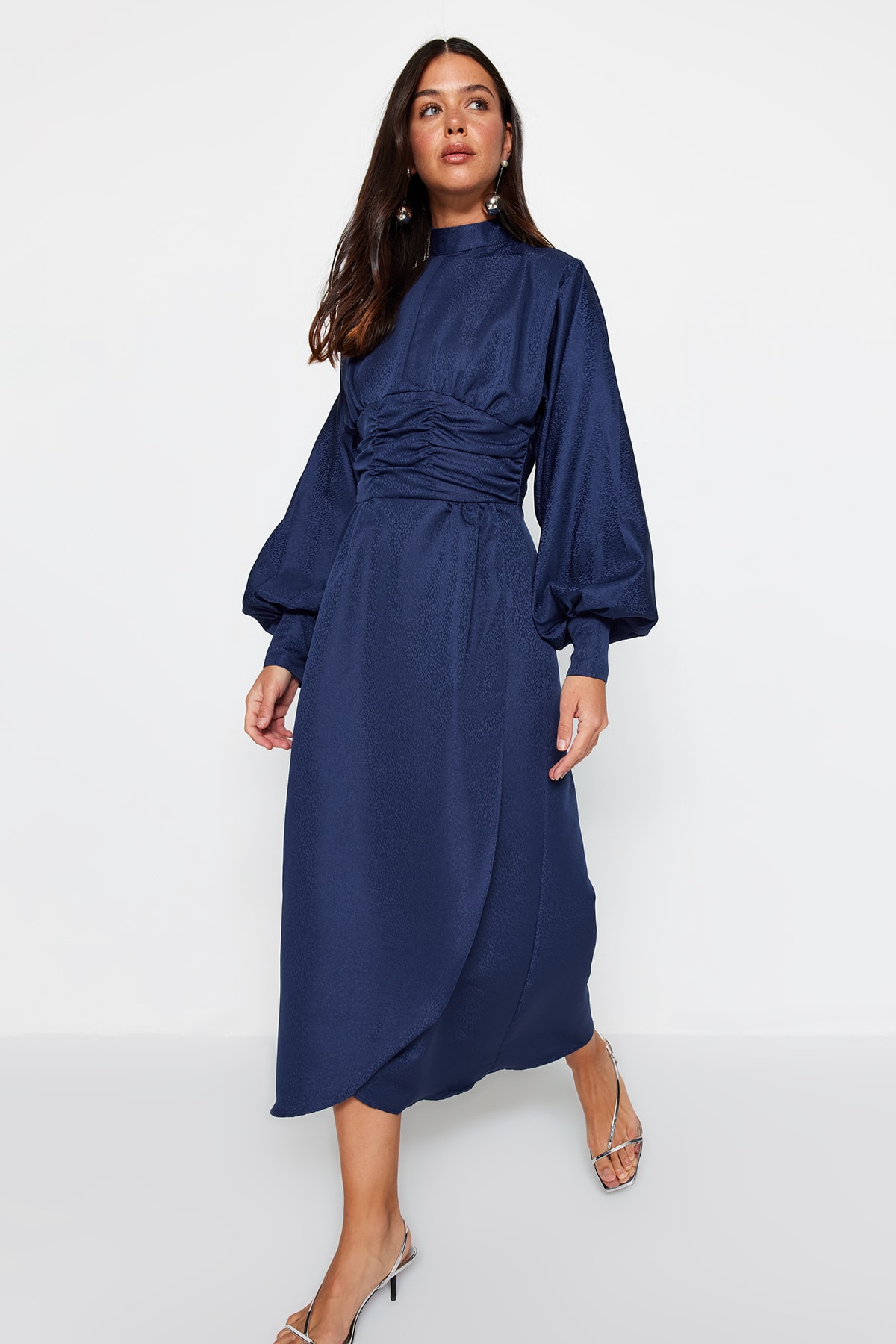 Trendyol Evening Dress - Dark blue - A-line