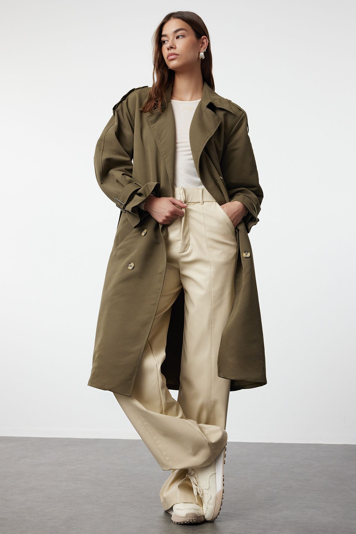 Women's coat Trendyol Classic