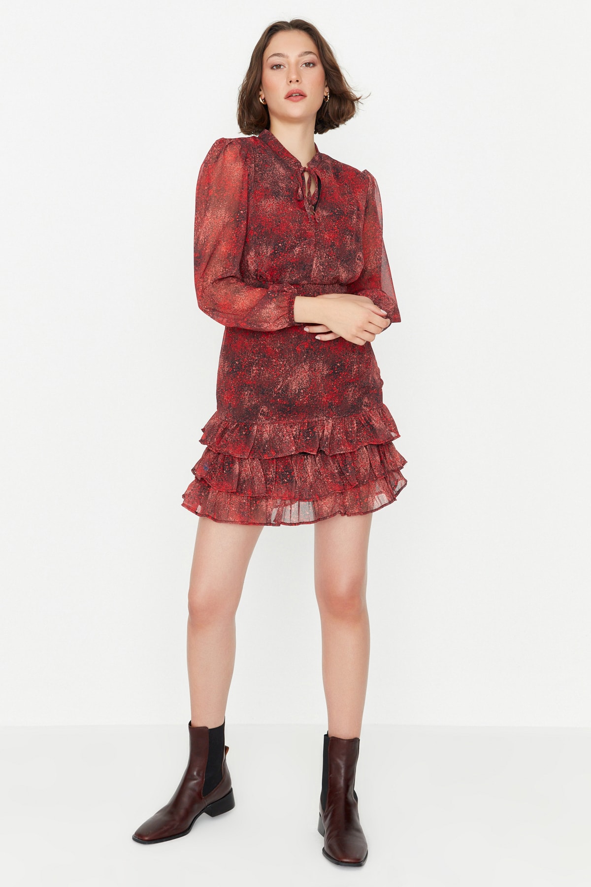 Women's dress Trendyol Ruffle