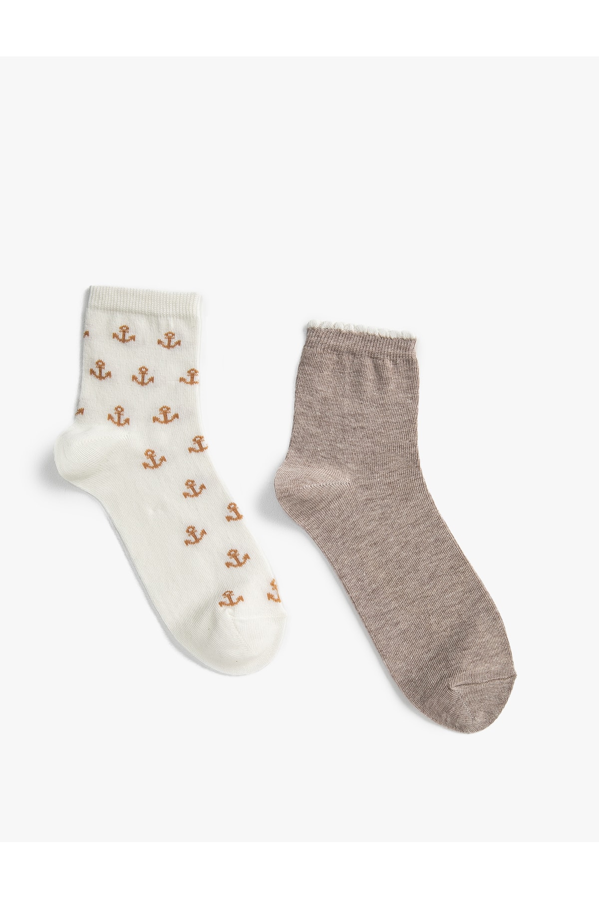 Koton Socks - Ecru - 2 pcs