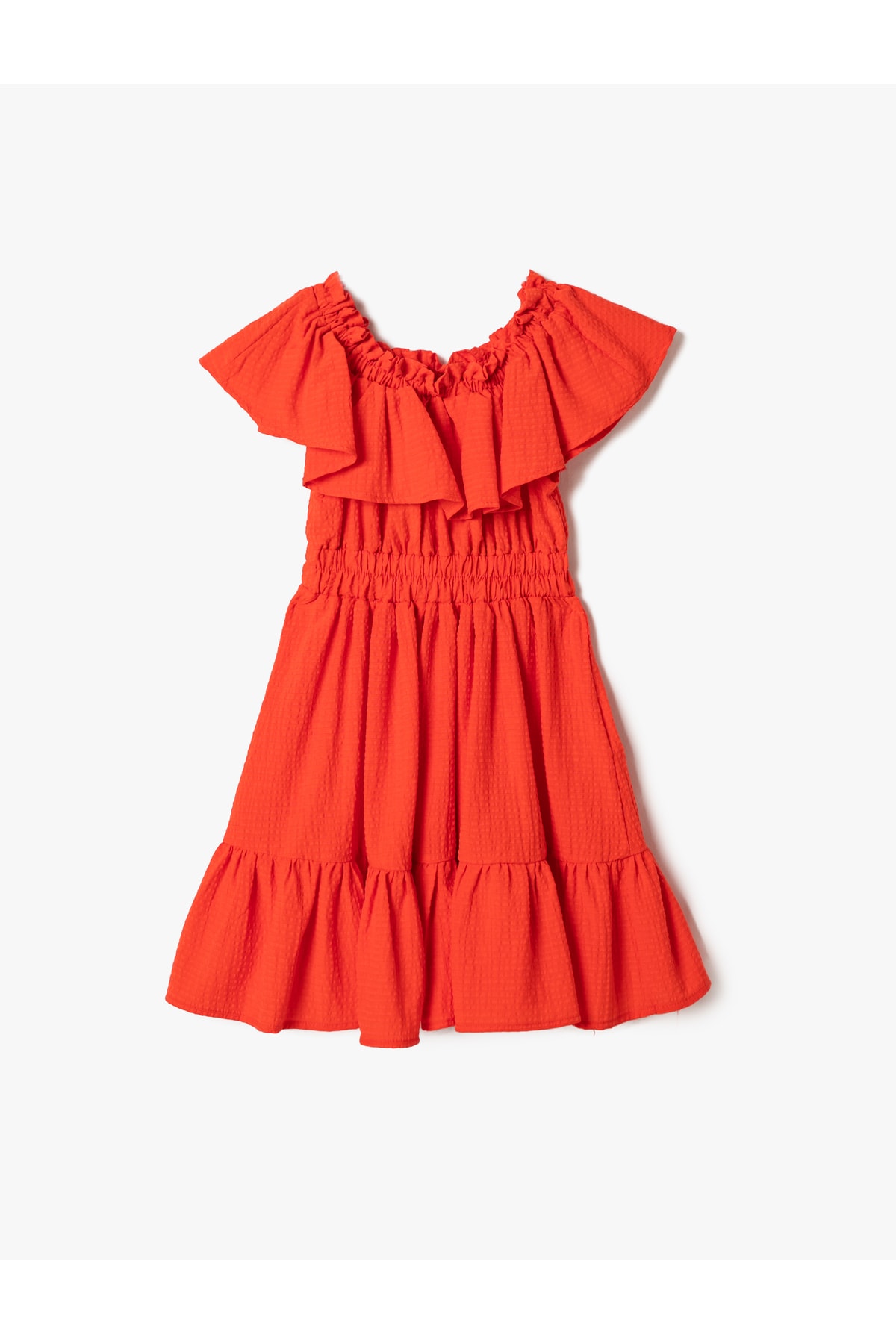 Koton Dress - Rot - Ruffle both