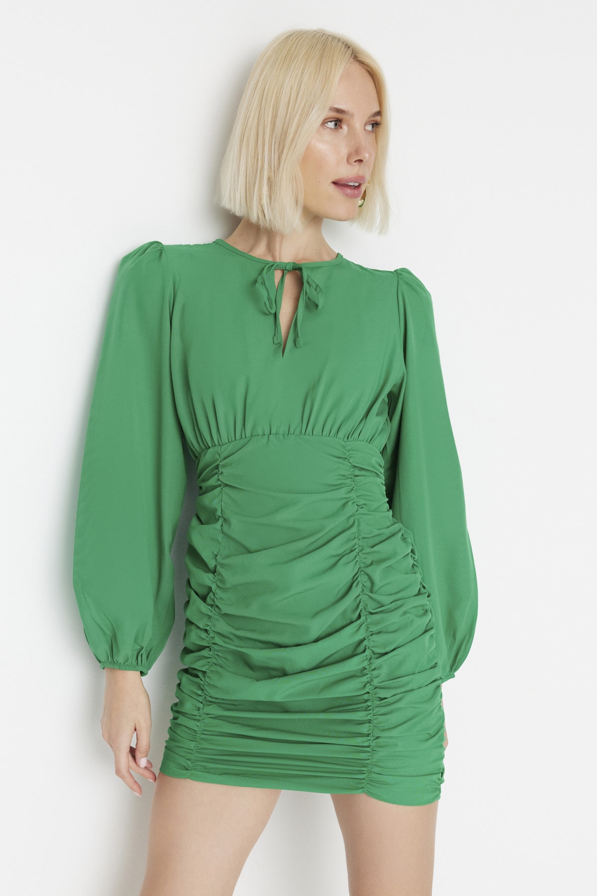Trendyol Dress - Green - Bodycon