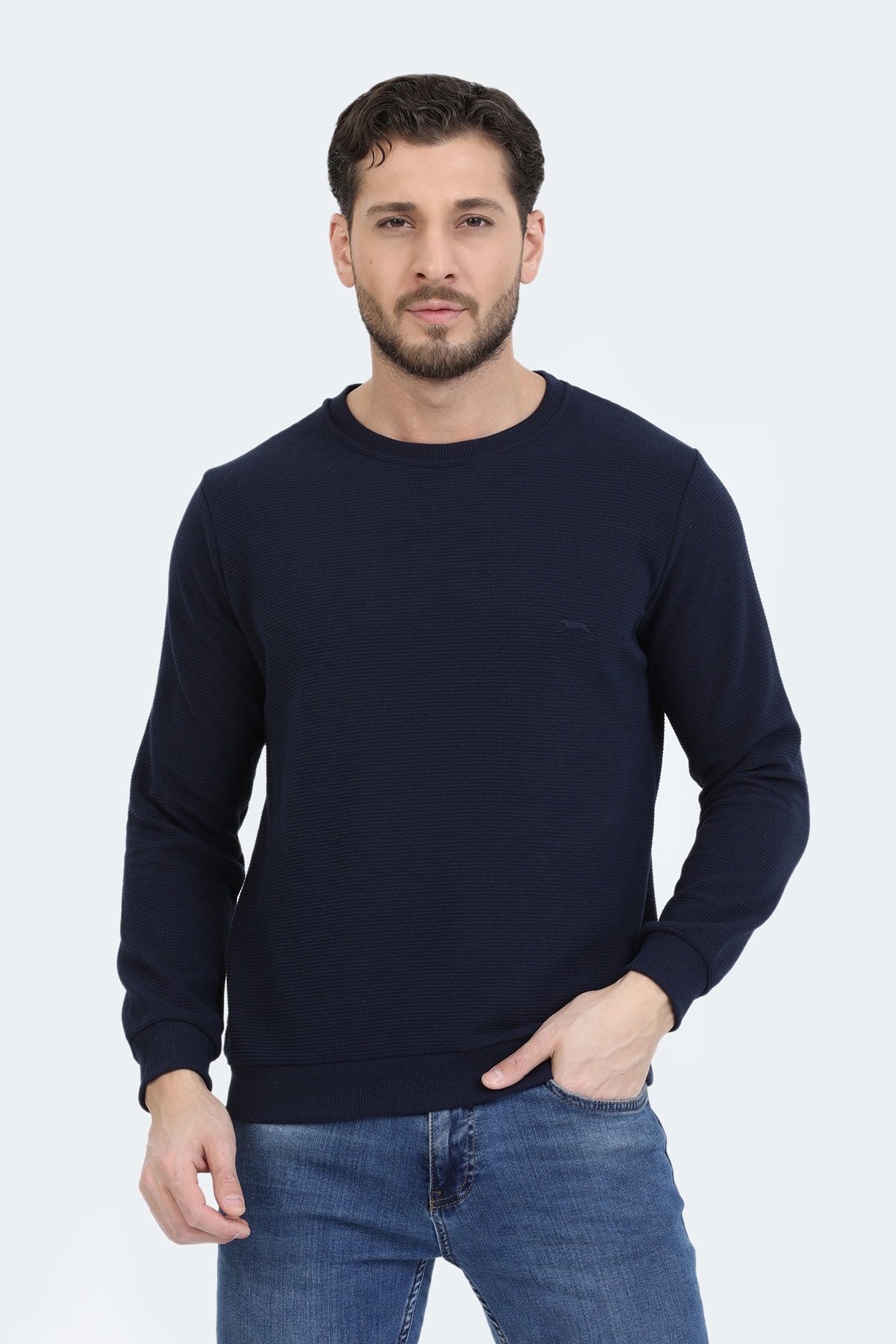 Slazenger Putera I Men's Sweatshirt, Navy