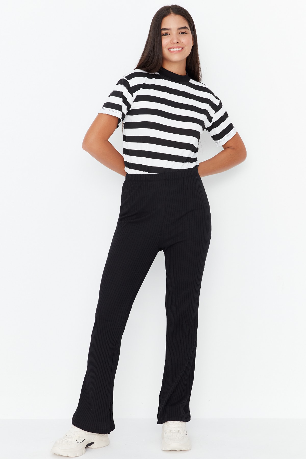 Trendyol Pants - Black - Straight
