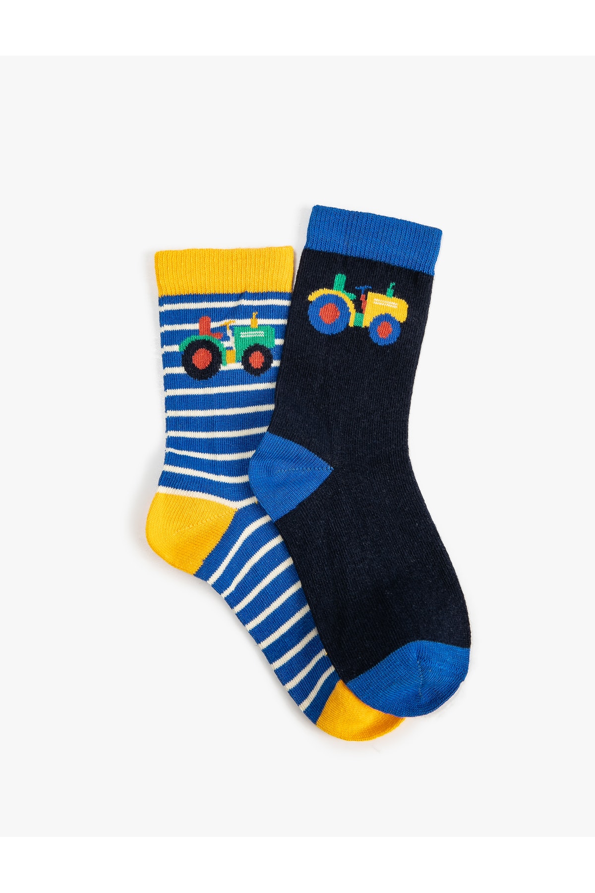 Koton Socks Set 2-Pair Striped Multicolor
