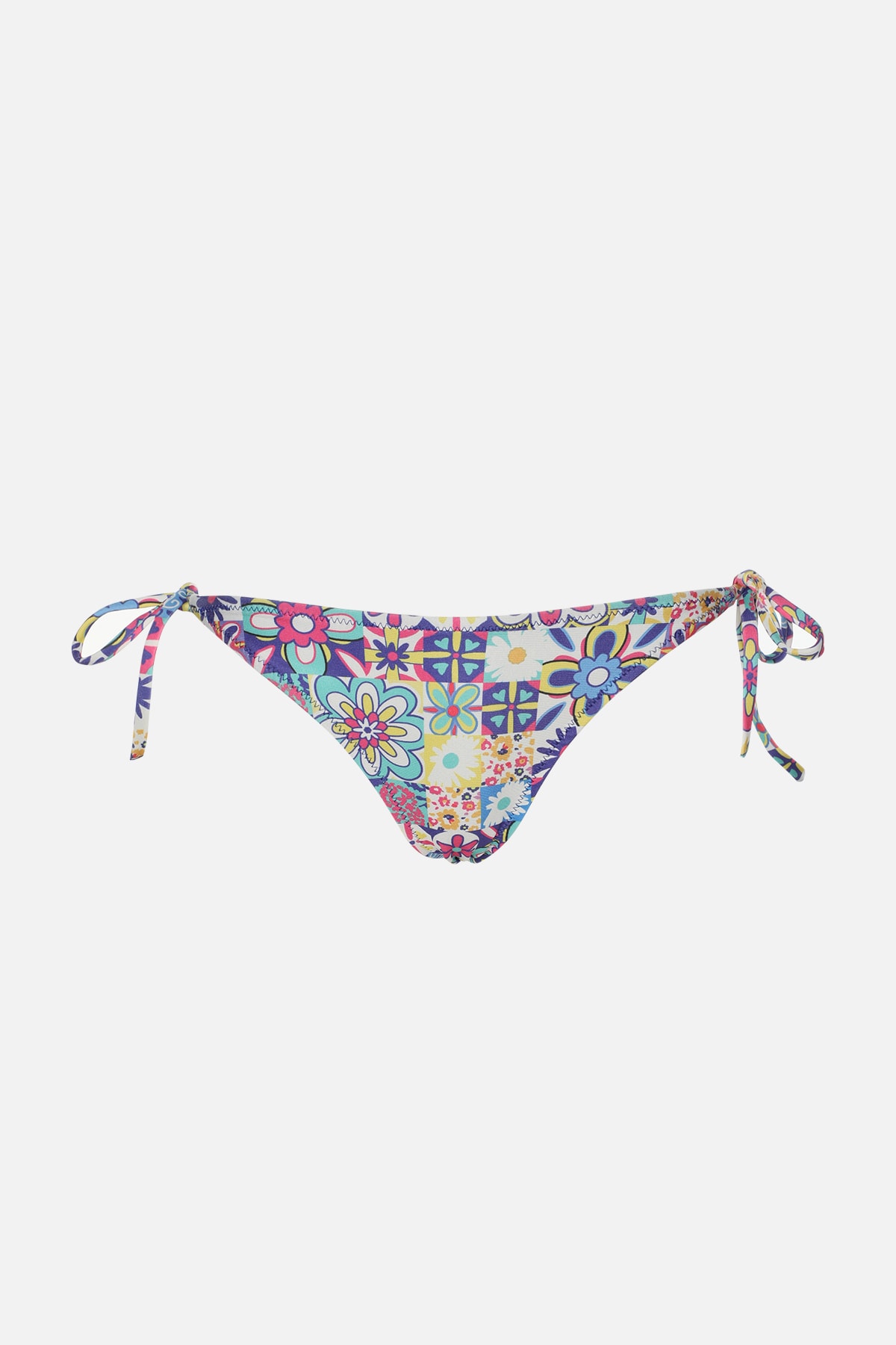 Bikini partea de jos Trendyol Floral patterned
