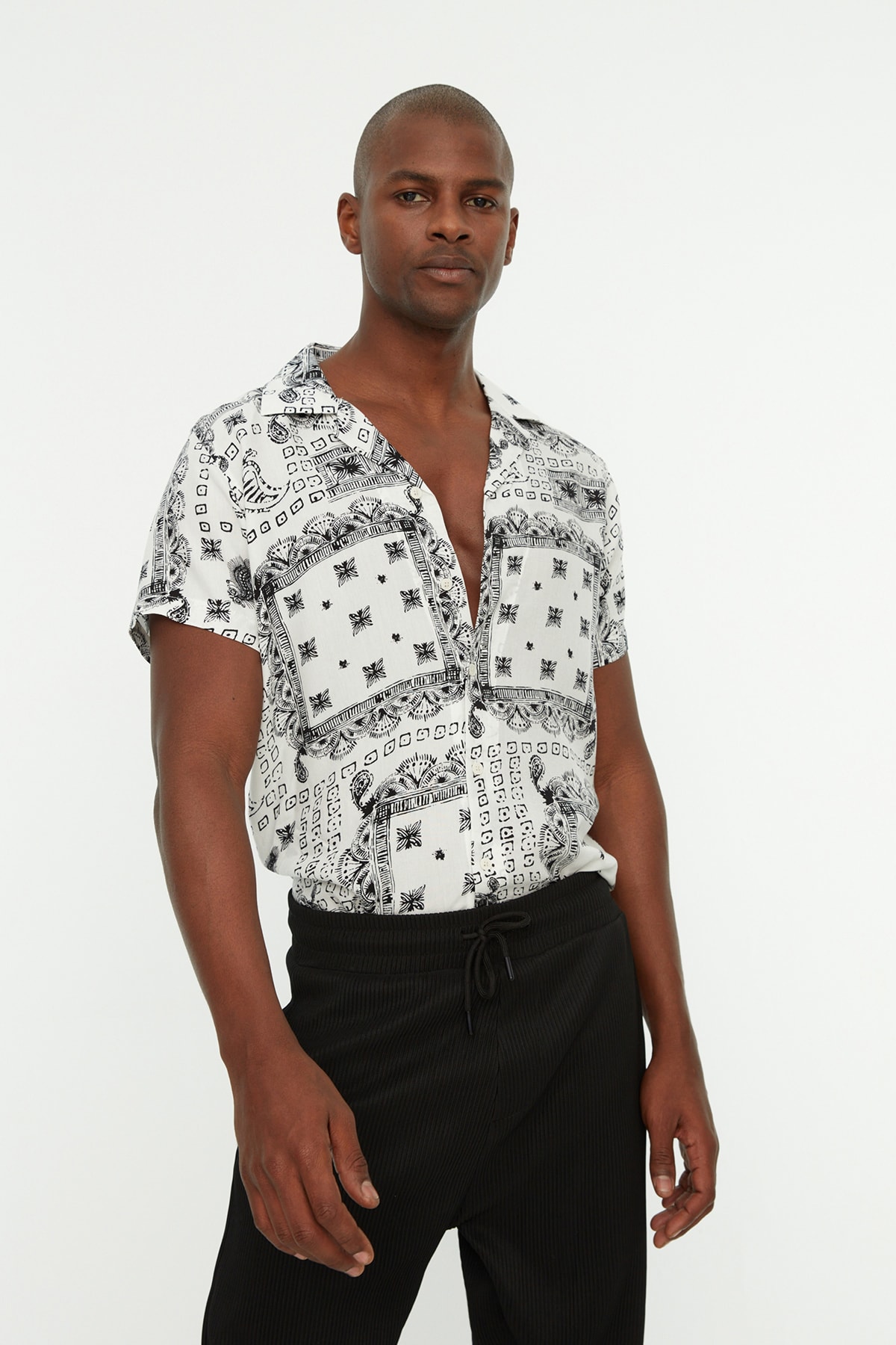 Men's shirt Trendyol Patterned
