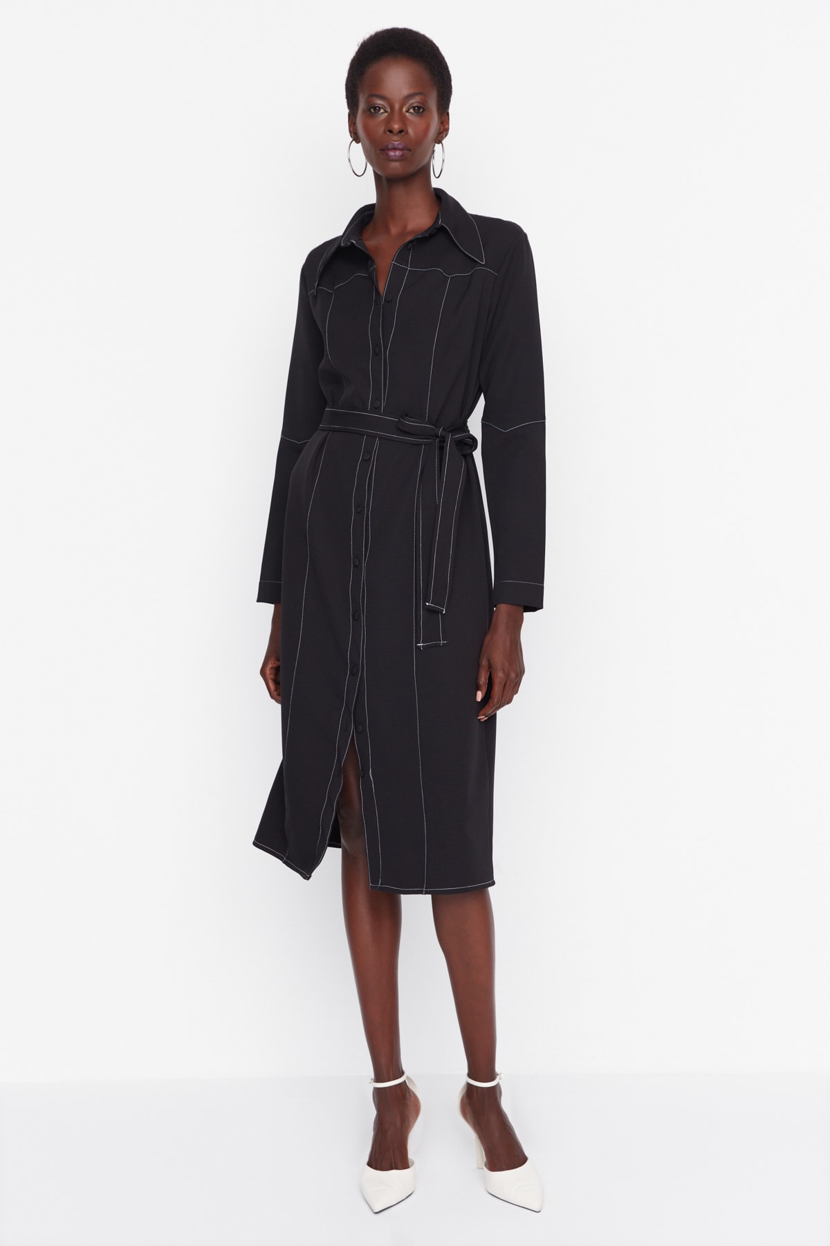 Trendyol Dress - Black - Shirt dress