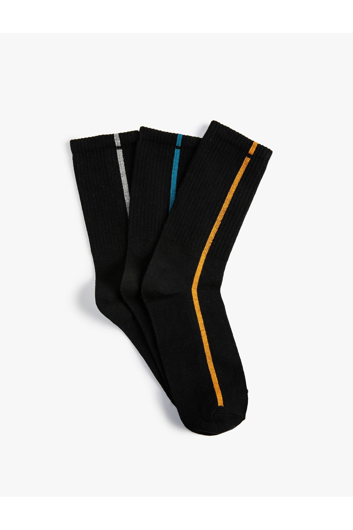 Koton Set of 3 Crepe Socks with Ribbon Detail.